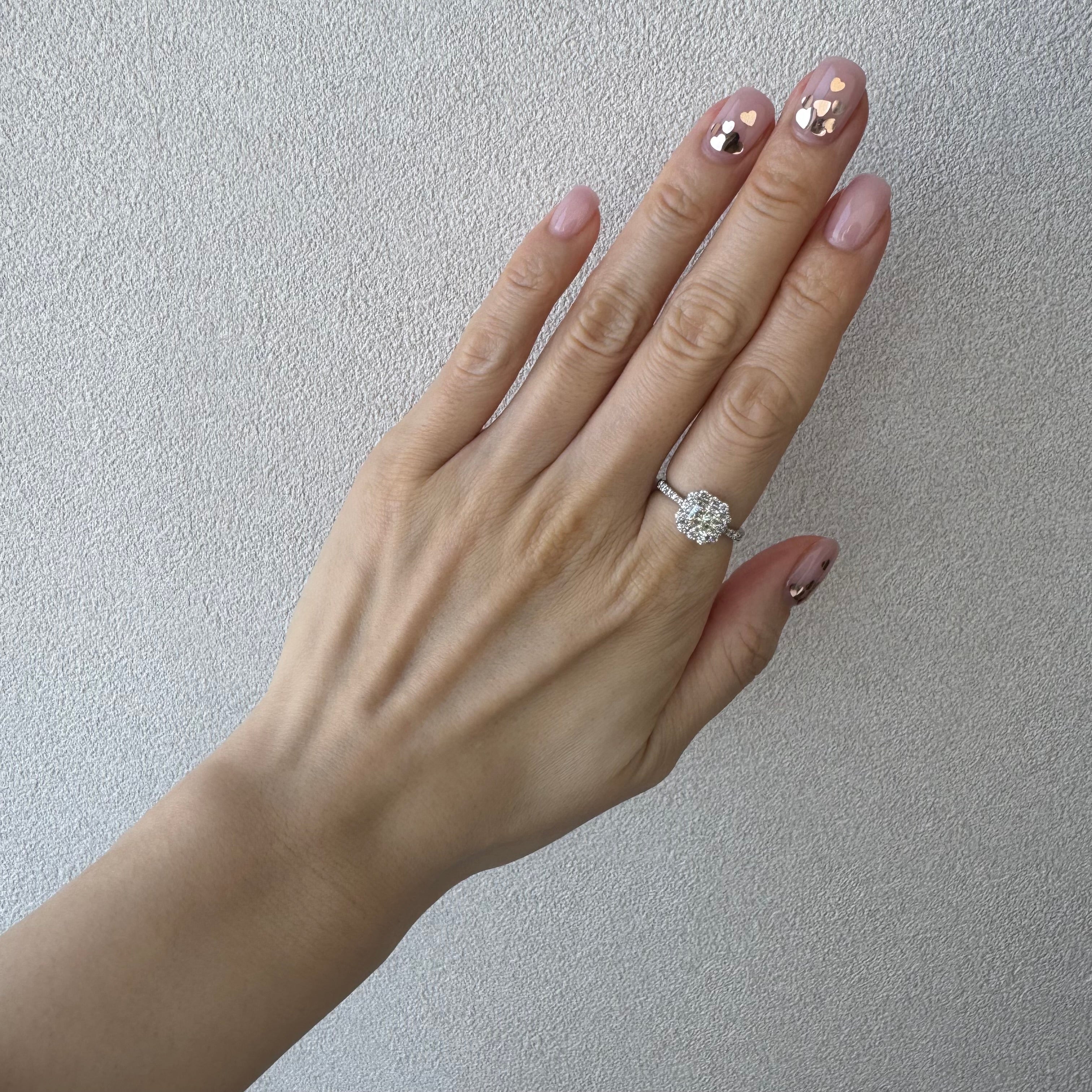 23［一点物］リング ダイヤ 1ct SQ PT