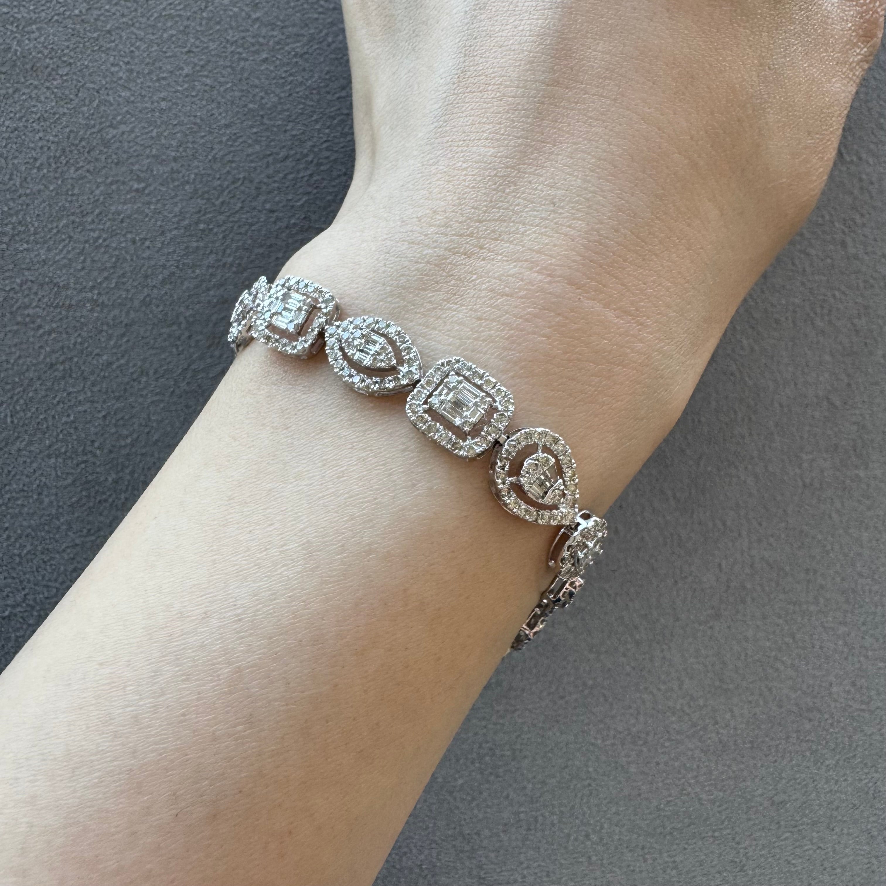 ［白夜の舞踏会］ブレスレット ダイヤ