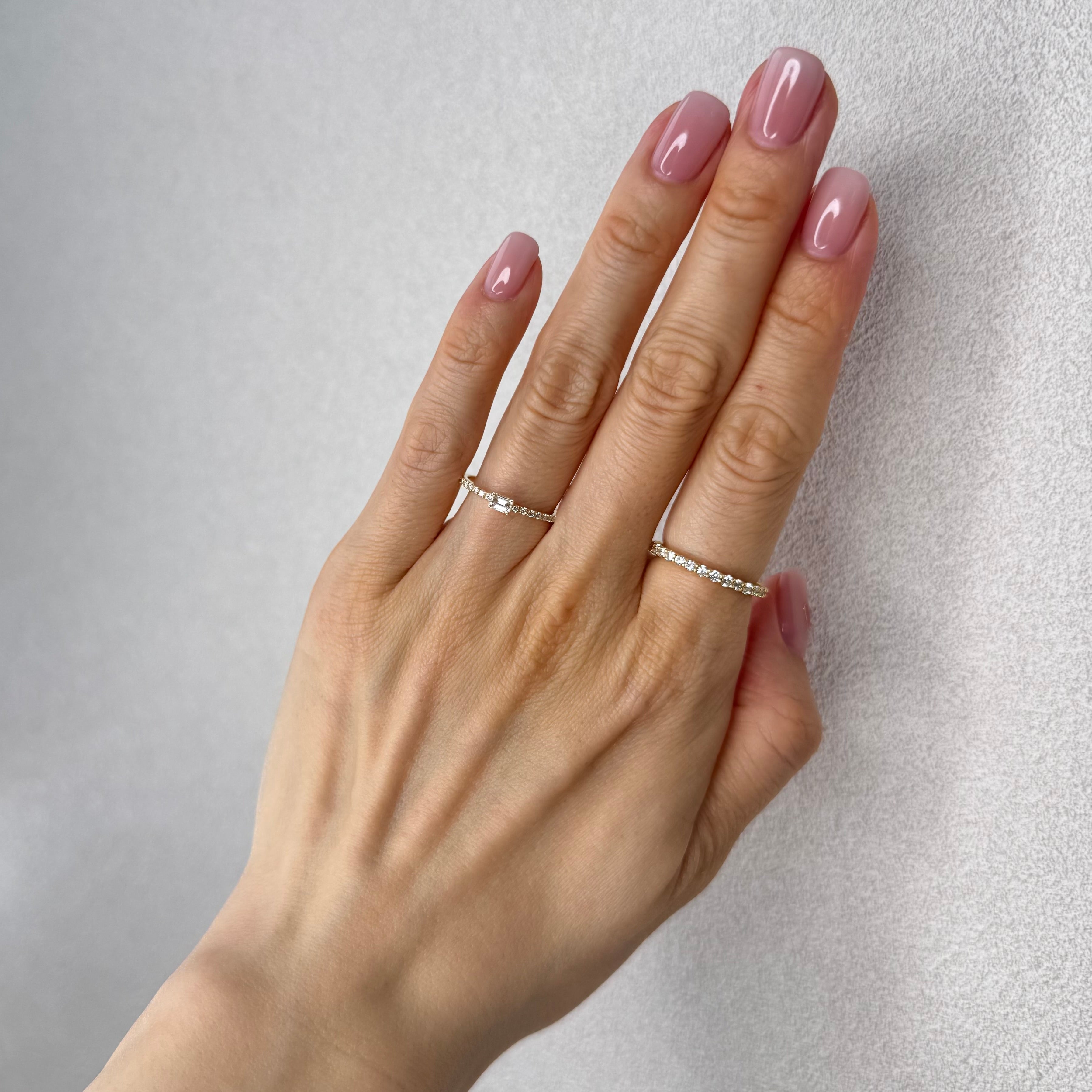 ［新作/マタン/フルエタニティ］リング ダイヤ