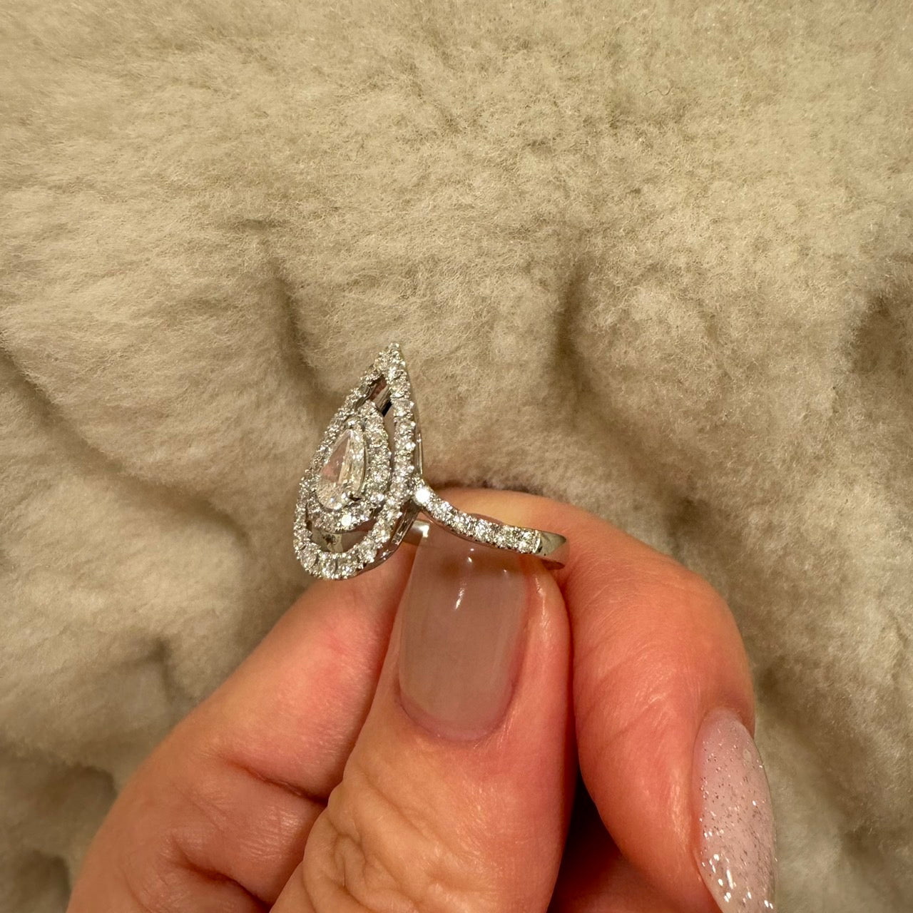 22-ブランシェ ダイヤ 中石0.3ct PS PT リング〜E SI｜AYAKO SAKURAI（櫻井 彩子（サクライ アヤコ））公式通販サイト