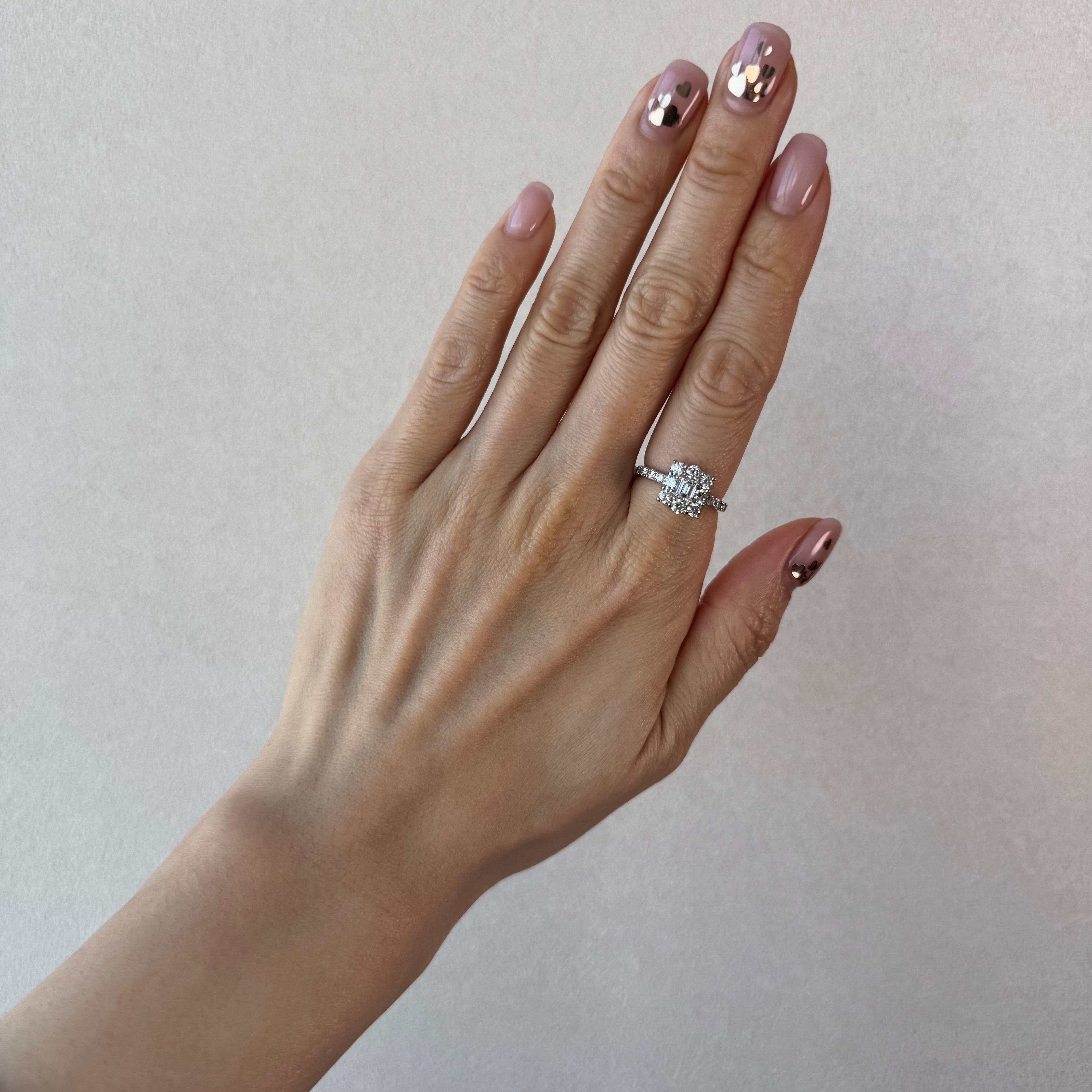 6［一点物］リング ダイヤ 0.3ct SQ PT