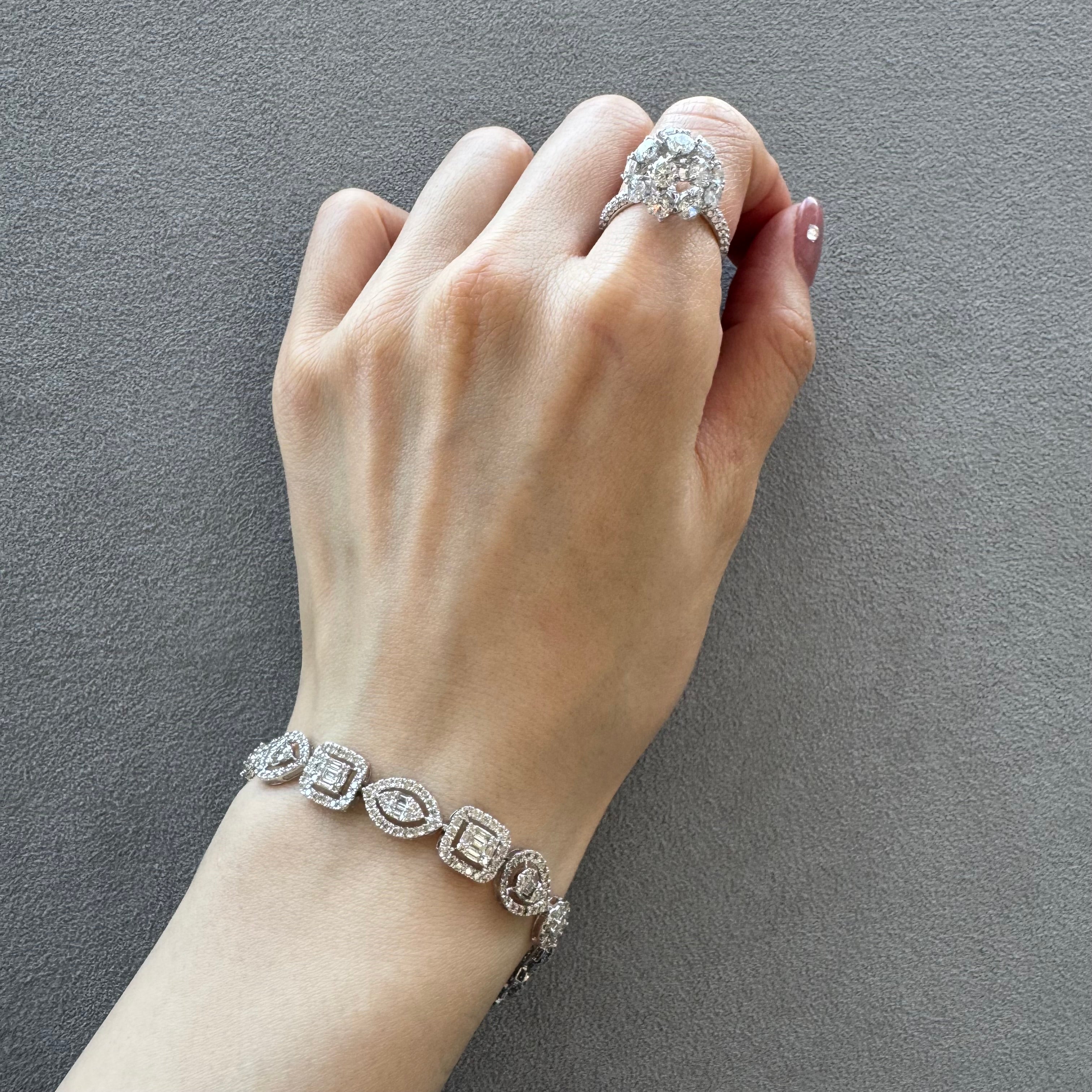 ［白夜の舞踏会］ブレスレット ダイヤ