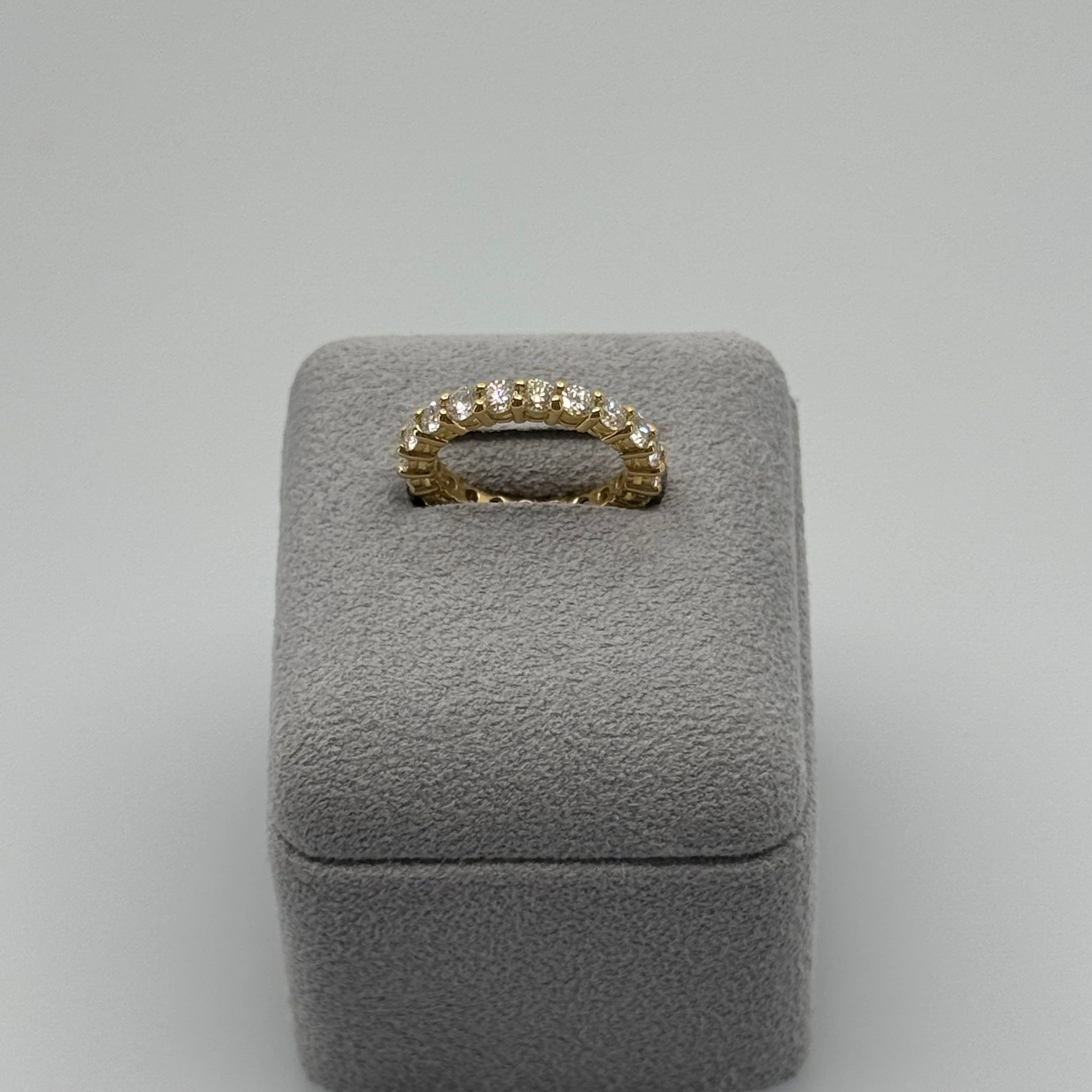 ［新作/ミエル/フルエタニティ］リング ダイヤ