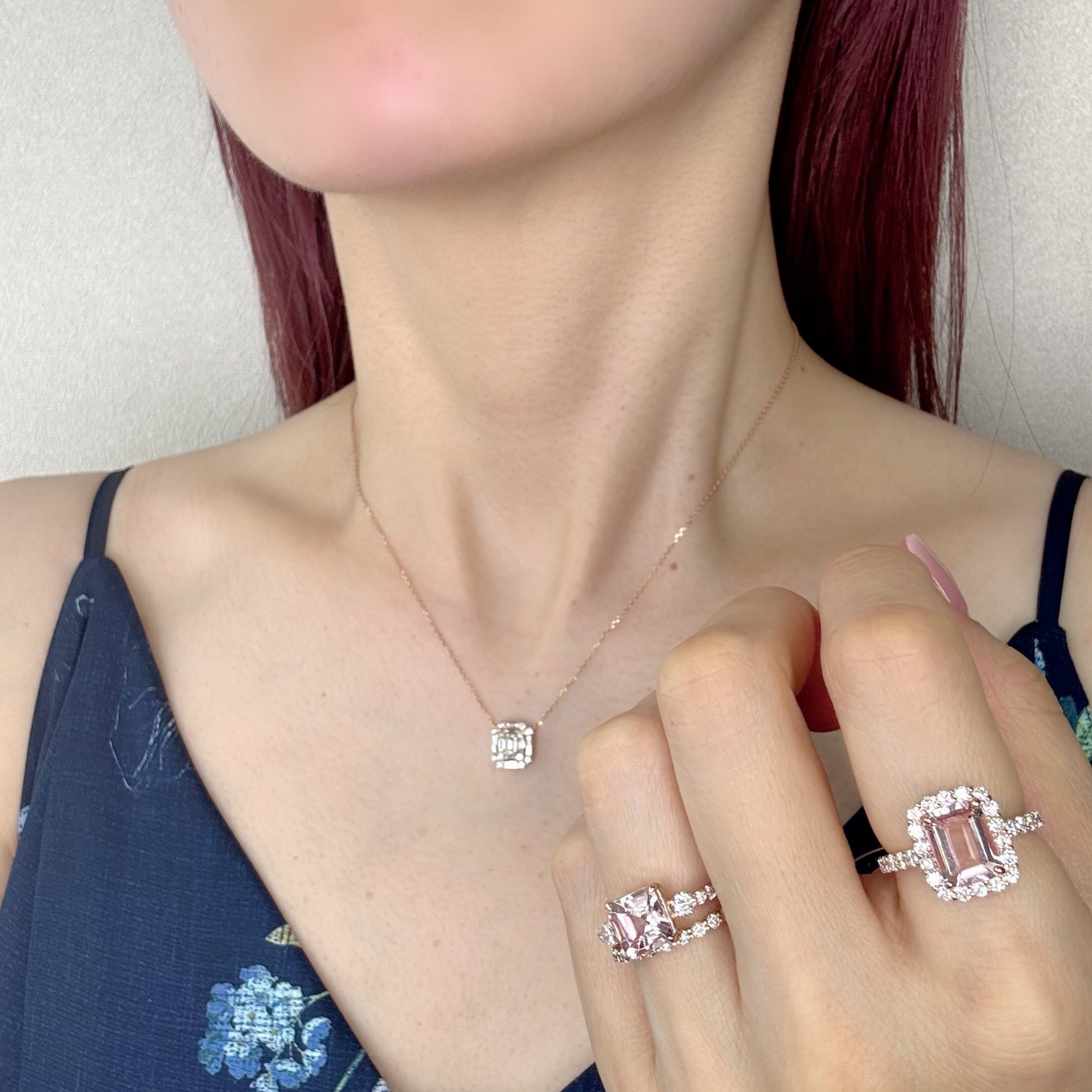 ［春色の夢］リング モルガナイト