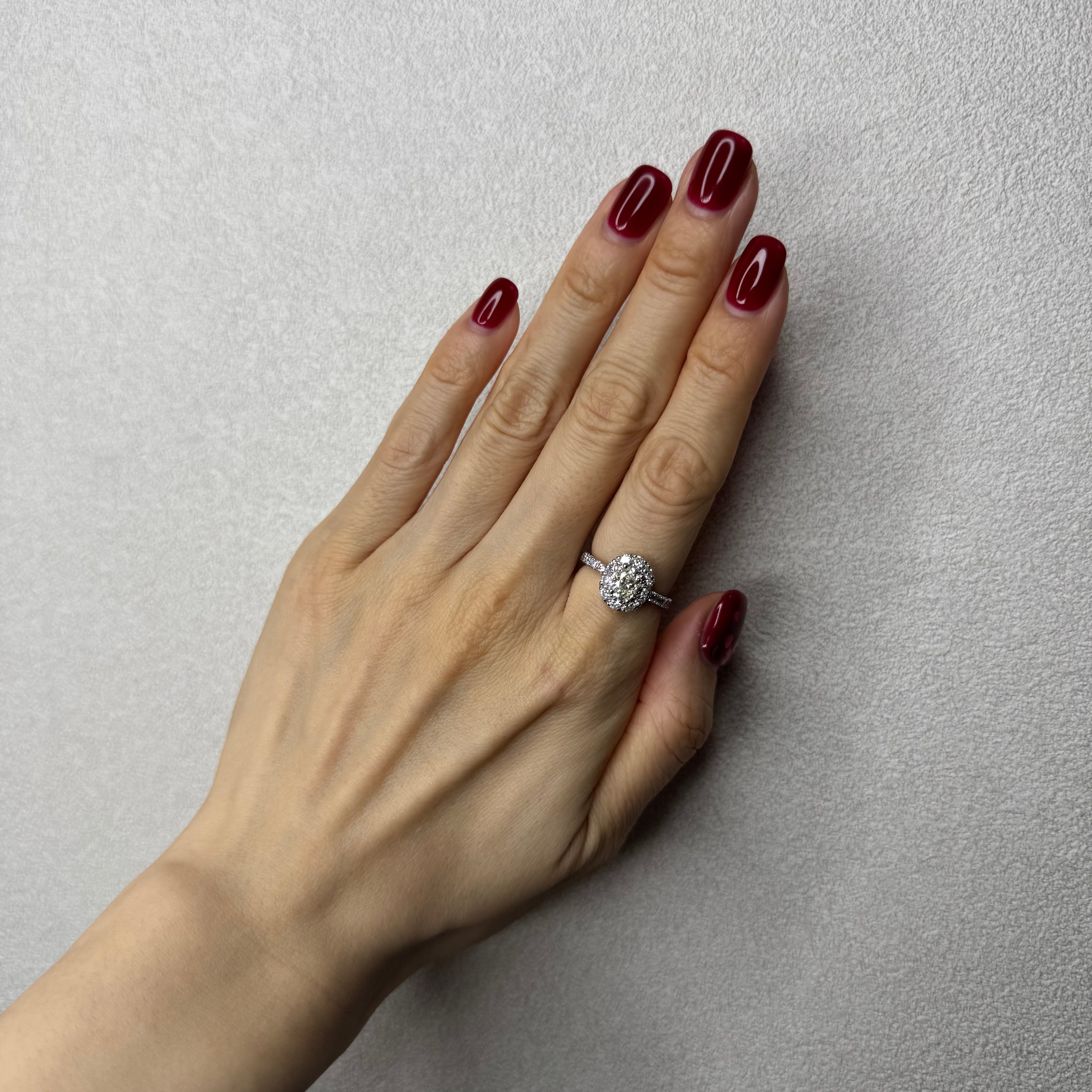 20［一点物］リング ダイヤ 1ct OV PT