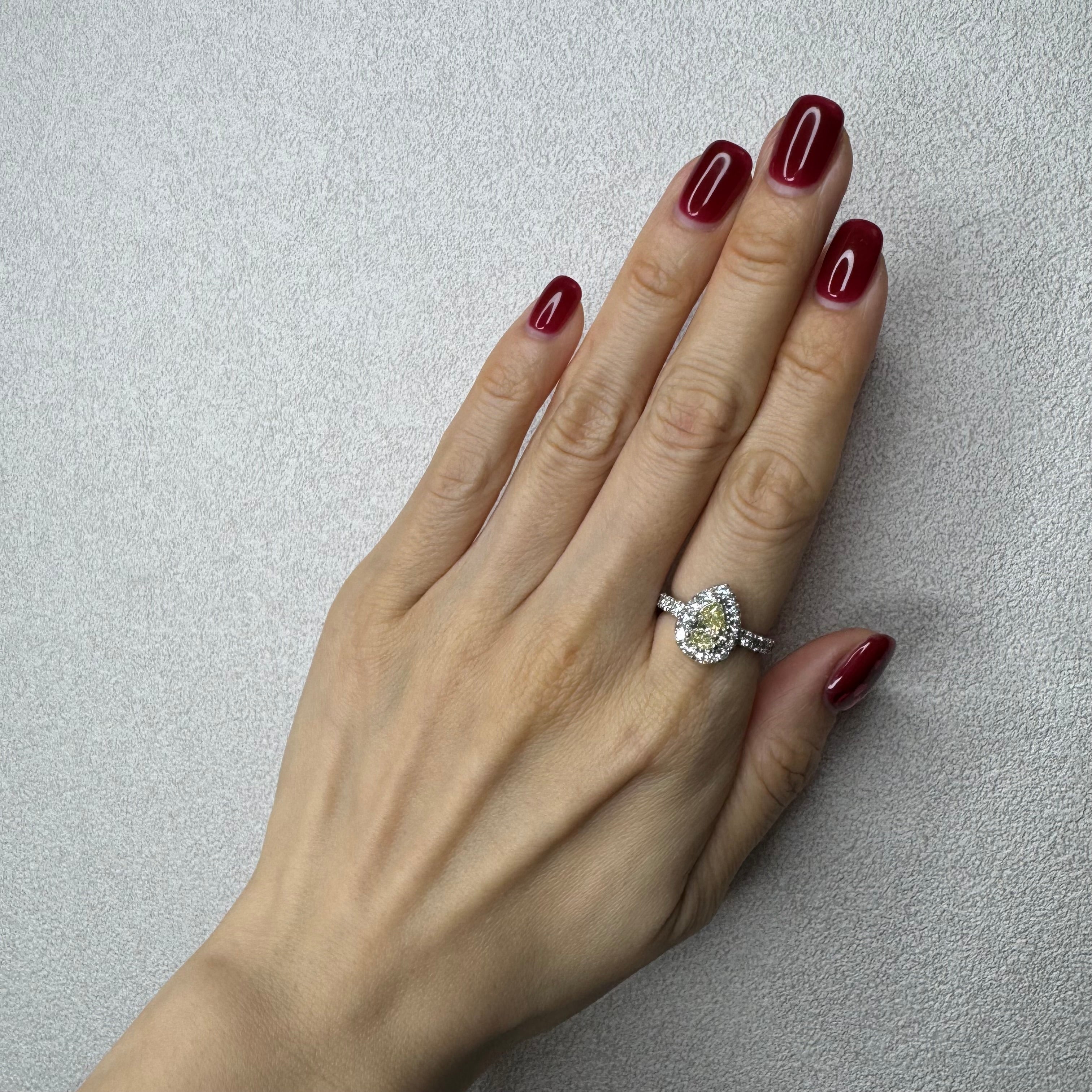 16［一点物］リング ダイヤ 0.9ct PS PT