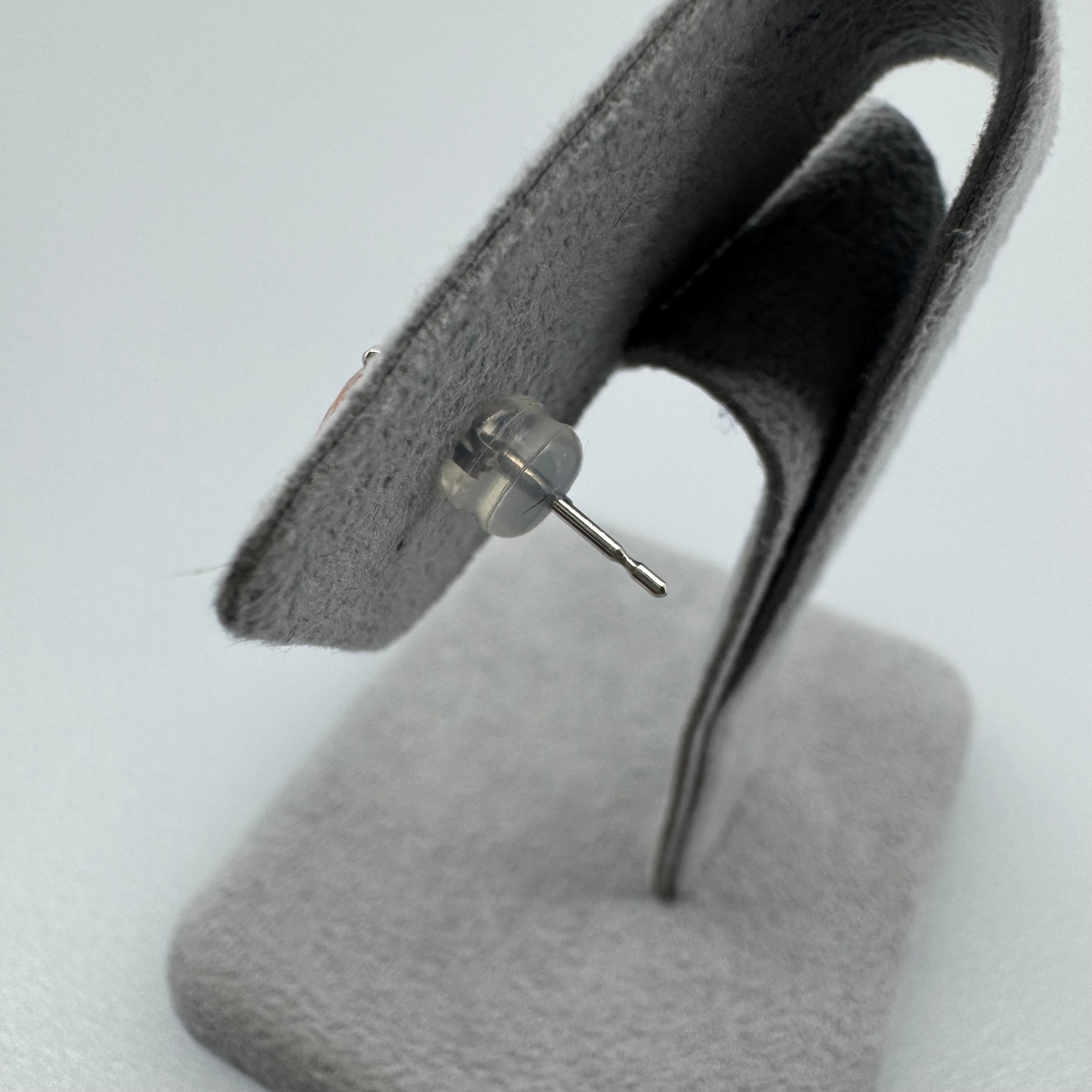 427［一点物/アペロスピリッツ］ピアス スペサルティンガーネット 1.9〜2ct PS PT