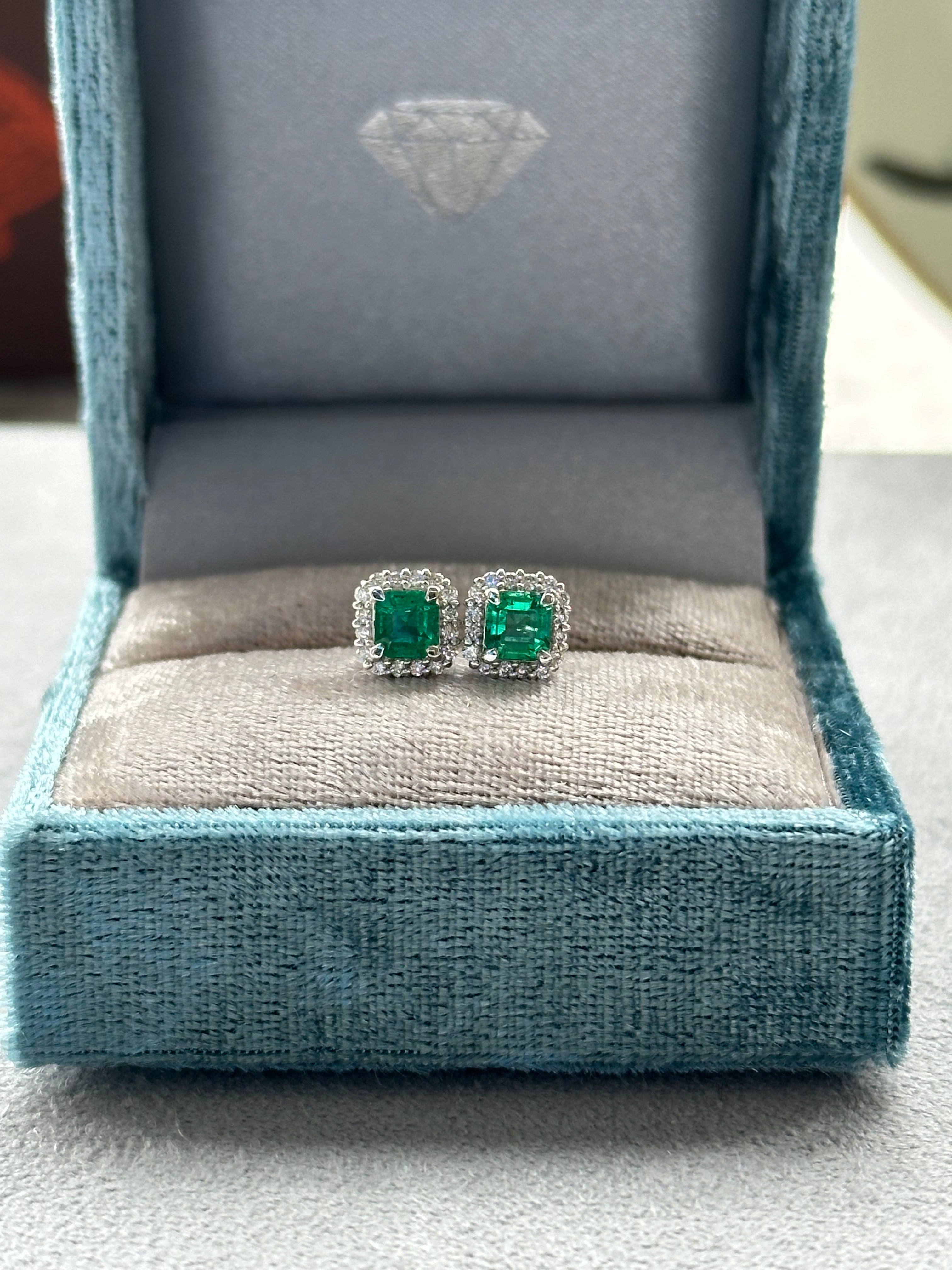 60_エムロード エメラルド 0.3ct前後×2 SQ PT スタッドピアス〜5個のみ｜AYAKO SAKURAI（櫻井 彩子（サクライ アヤコ））公式通販サイト