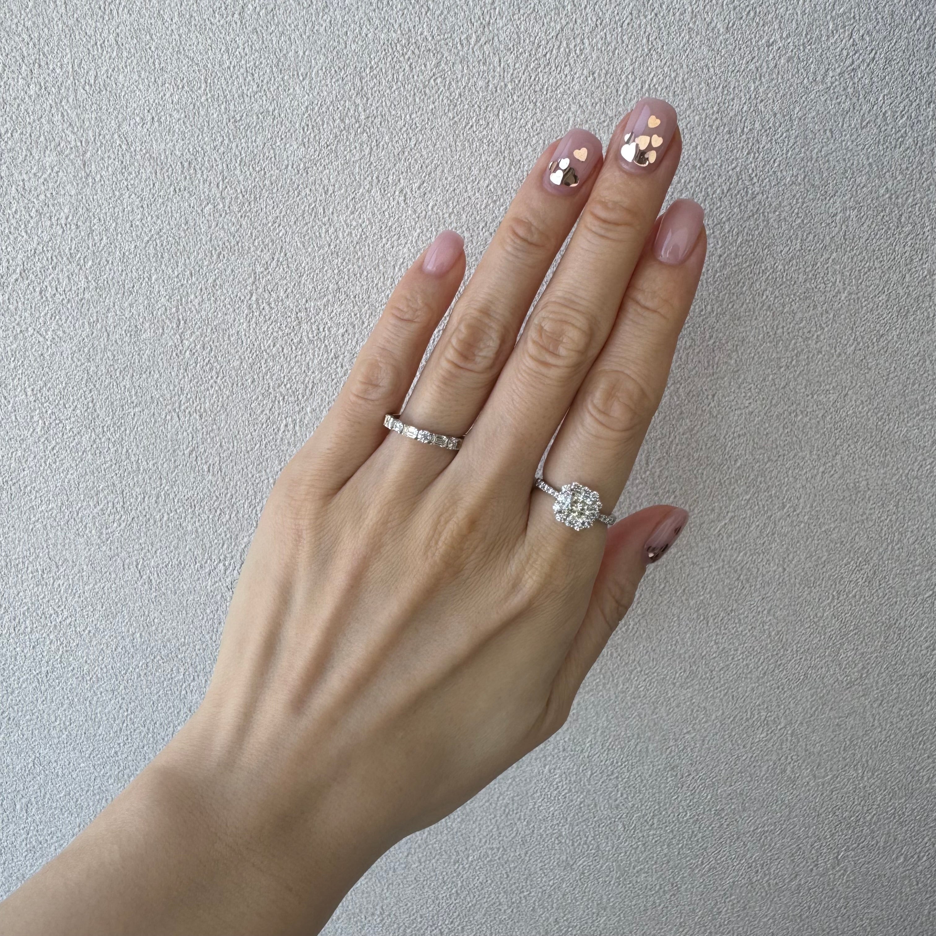 23［一点物］リング ダイヤ 1ct SQ PT