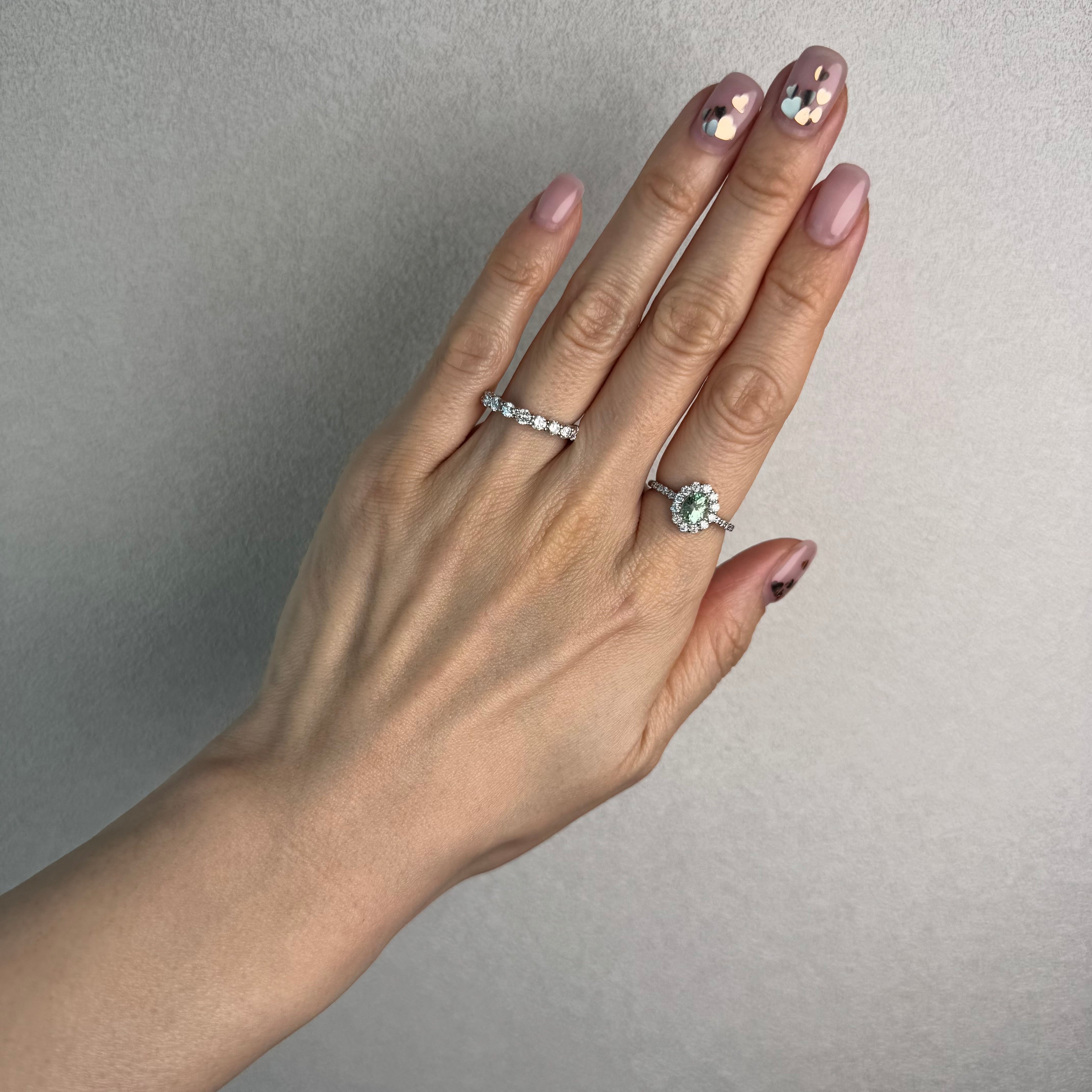 80［一点物/メローネ］リング コーネルピン 0.8ct OV PT