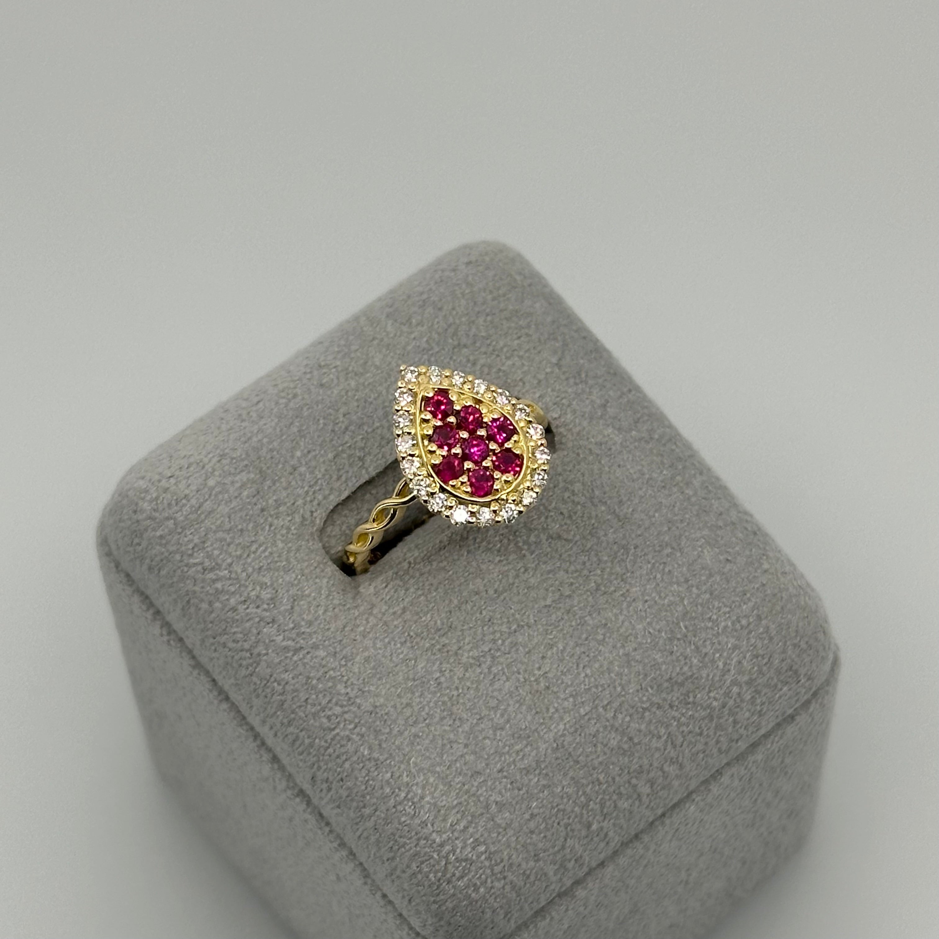 ［ミュール］リング ルビー 0.4ct前後 PS