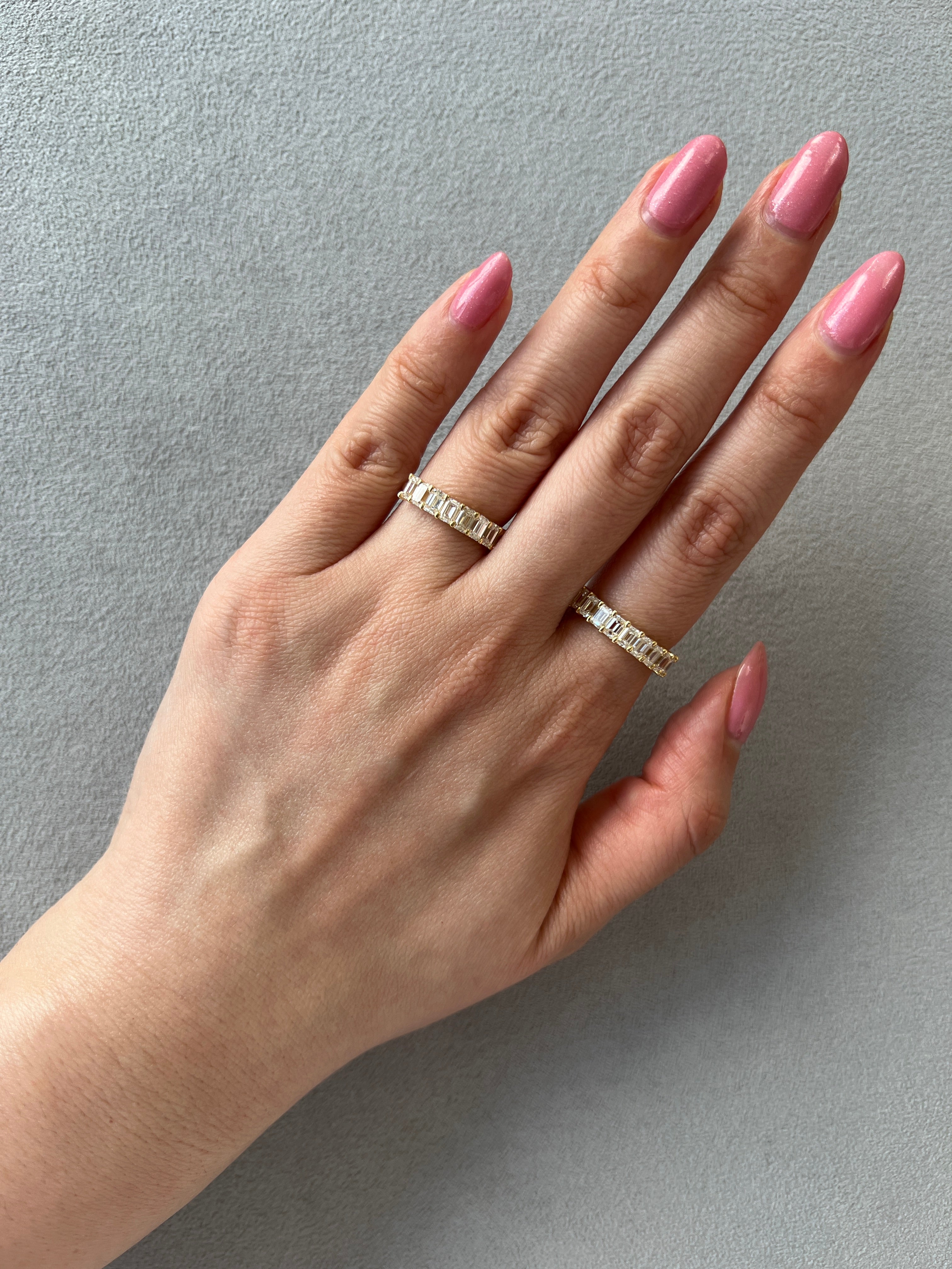 ［エクラ］リング ダイヤ 1pc0.2ct前後×8pc 1.4ct前後 EM