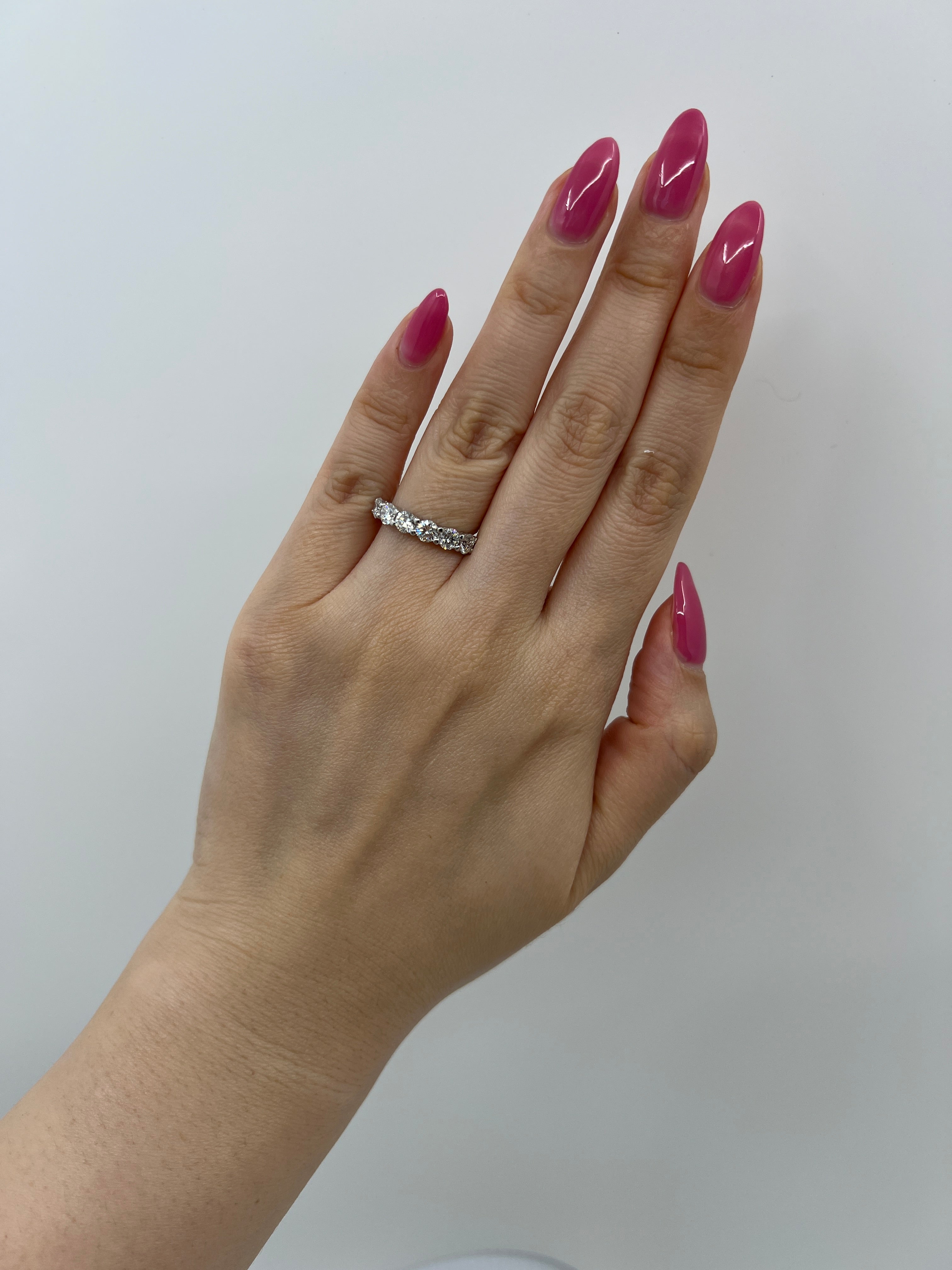新作 [ハーフエタニティ] リング ダイヤモンド (0.2ct×6ピース)