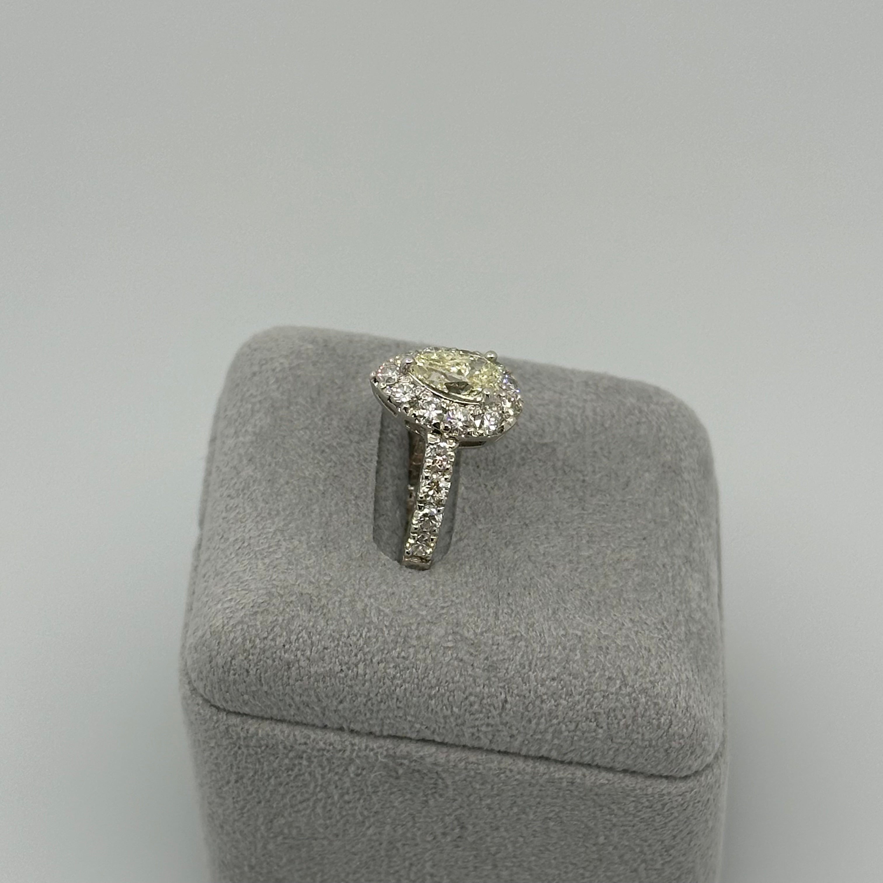 15［一点物］リング ダイヤ 1ct PS PT