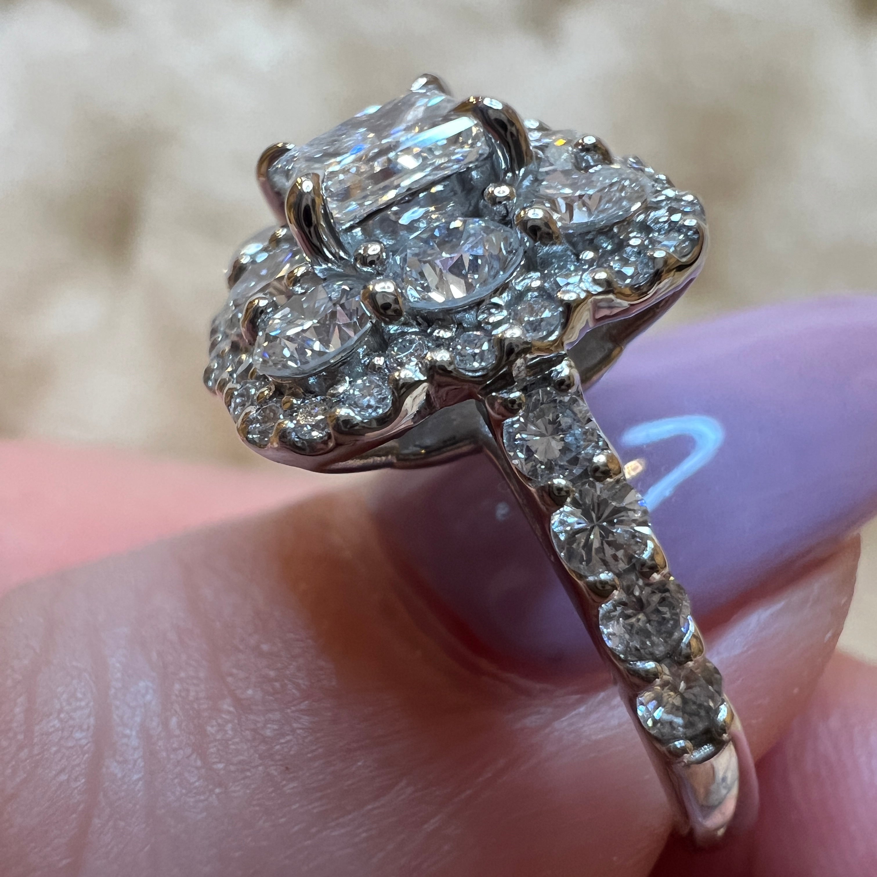 ［ブーケ］リング ダイヤ