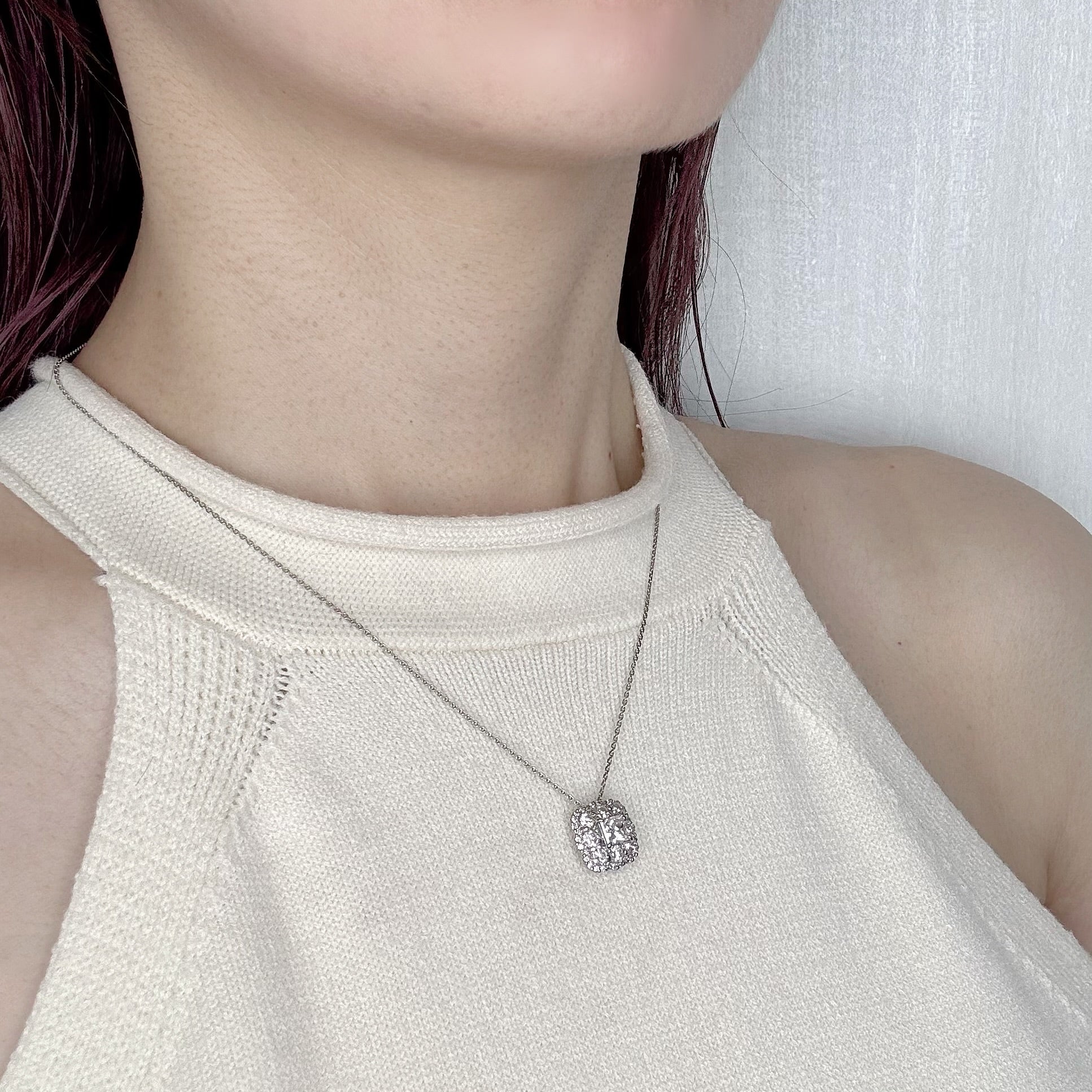 ［ブーケ］ネックレス ダイヤ