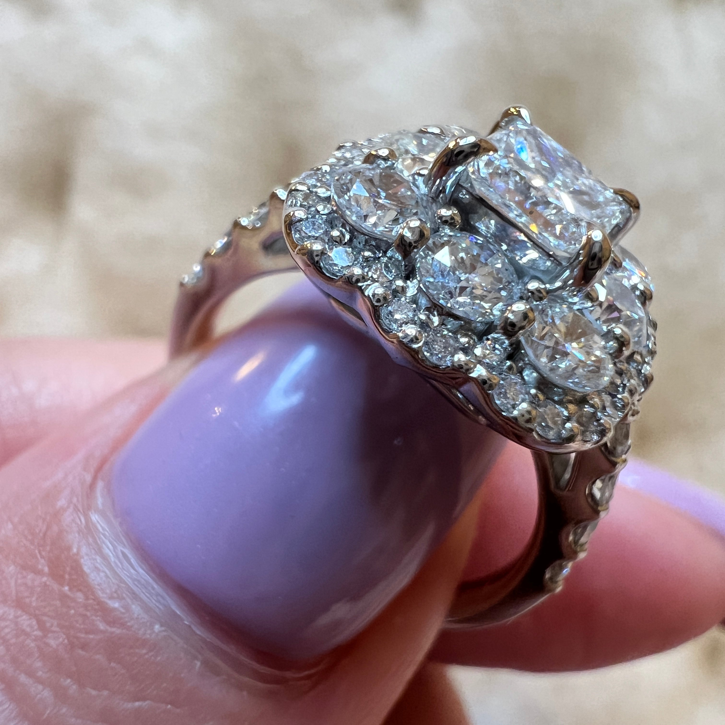 ［ブーケ］リング ダイヤ