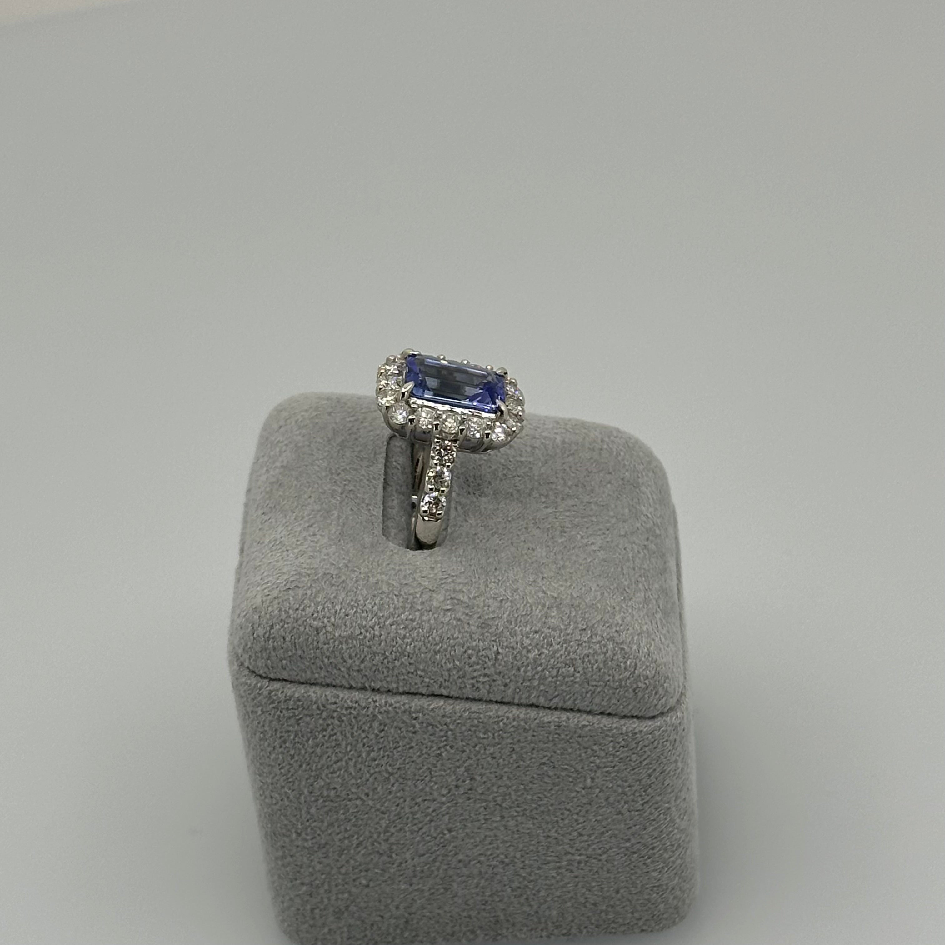 194［一点物］リング タンザナイト 2.9ct前後 SQ PT