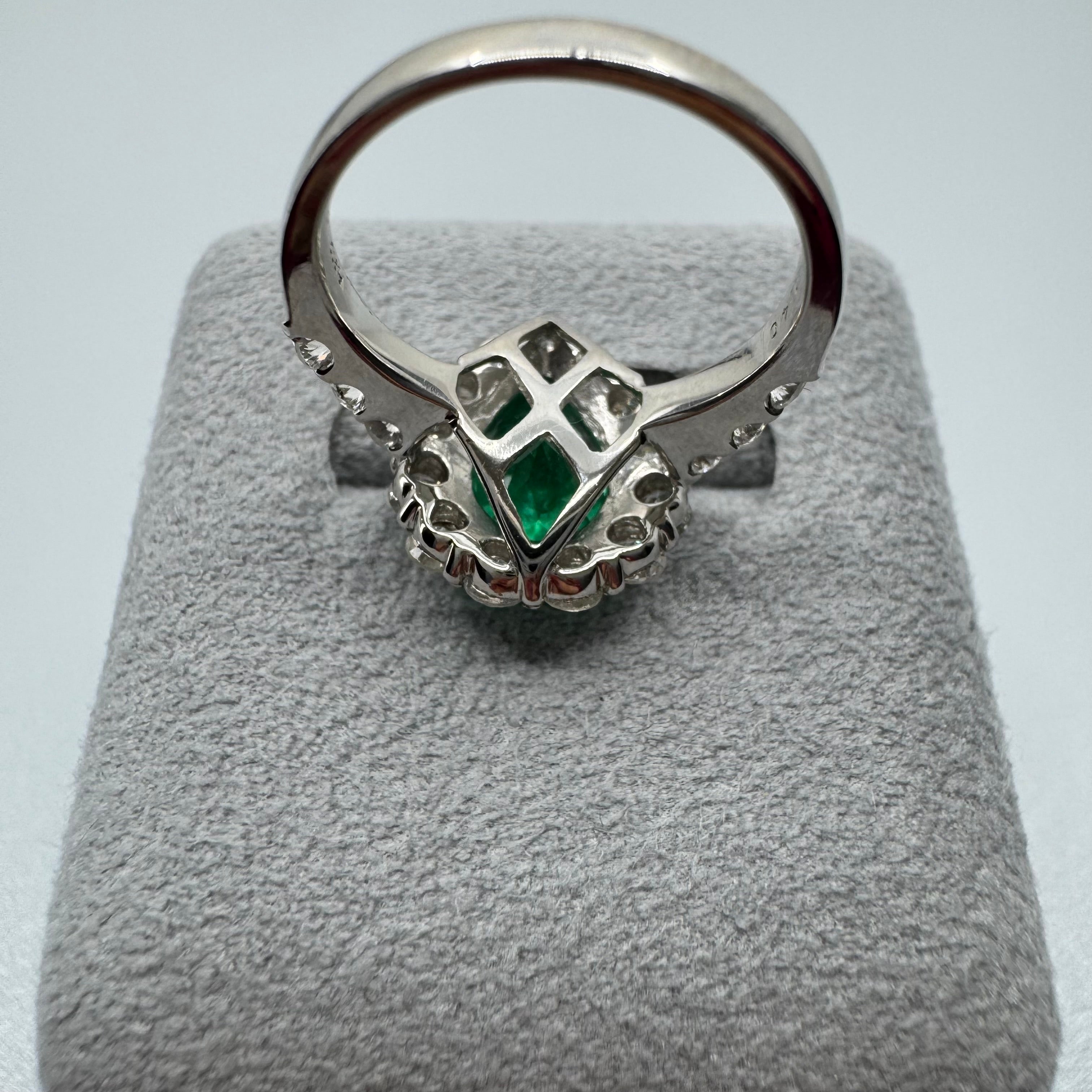 1［一点物］リング エメラルド 2.6ct PS PT