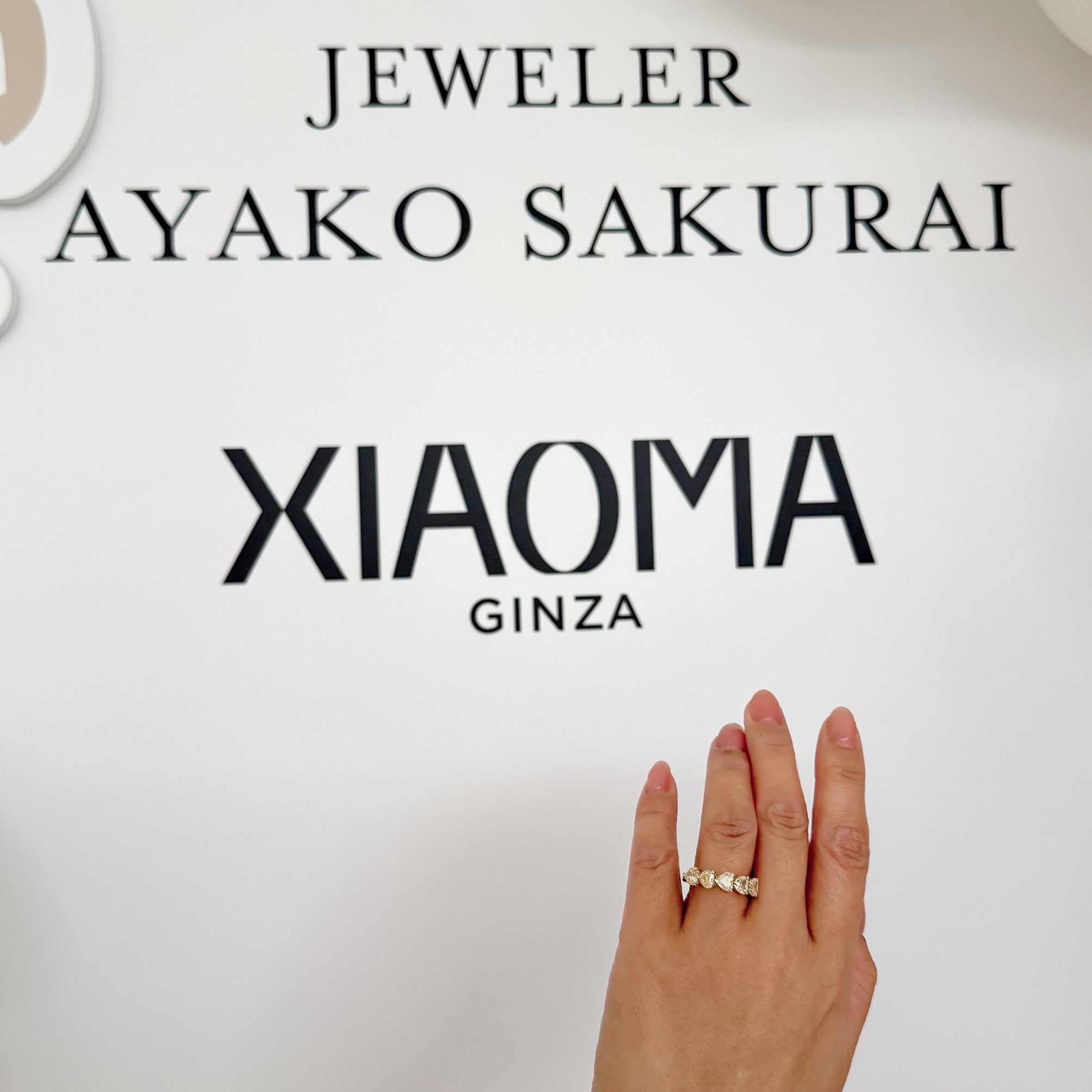 ［アメリインフィニティ］リング ダイヤ 1pc0.5ct×5pc HS YG