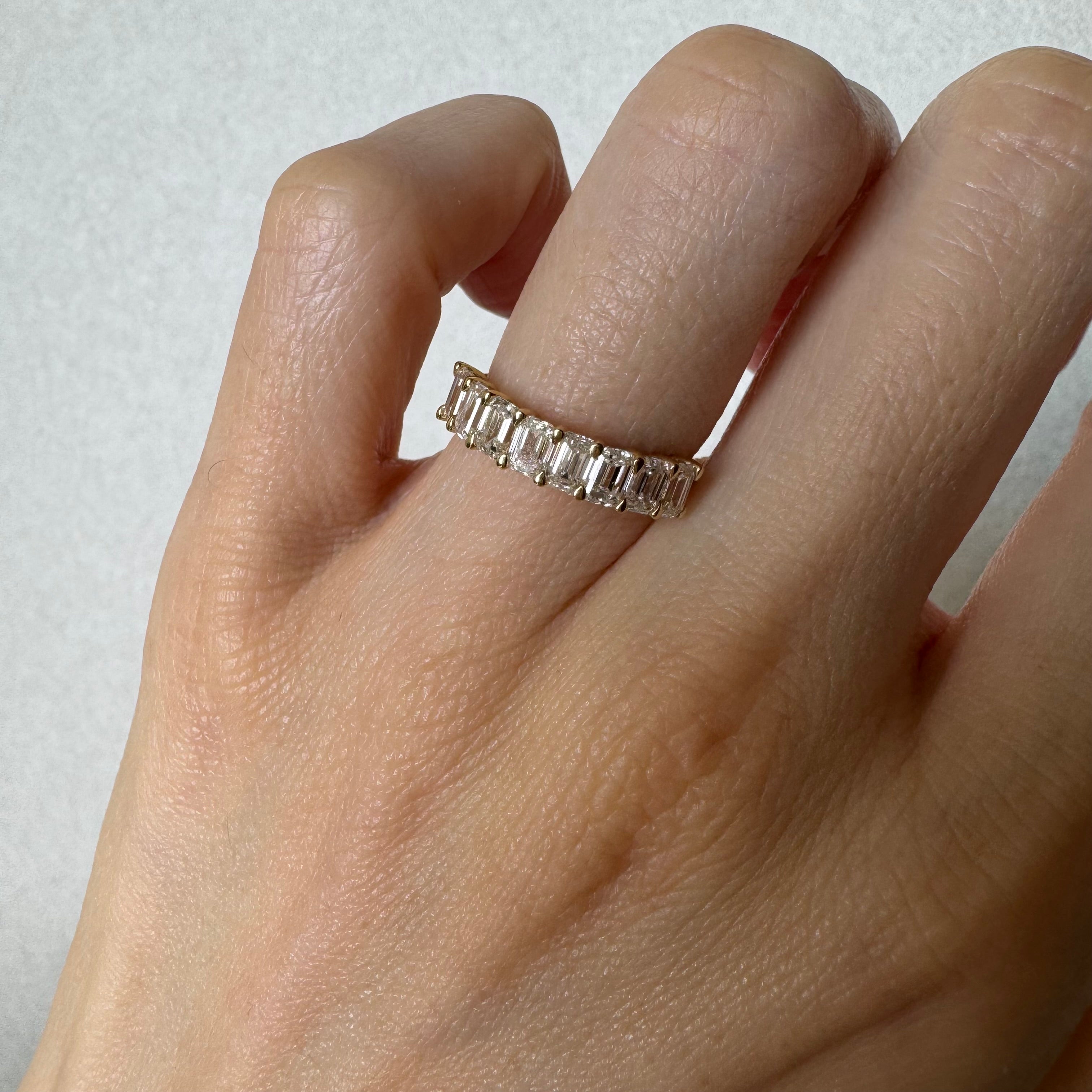 ［エクラ］リング ダイヤ 1pc0.2ct前後×8pc 1.4ct前後 EM