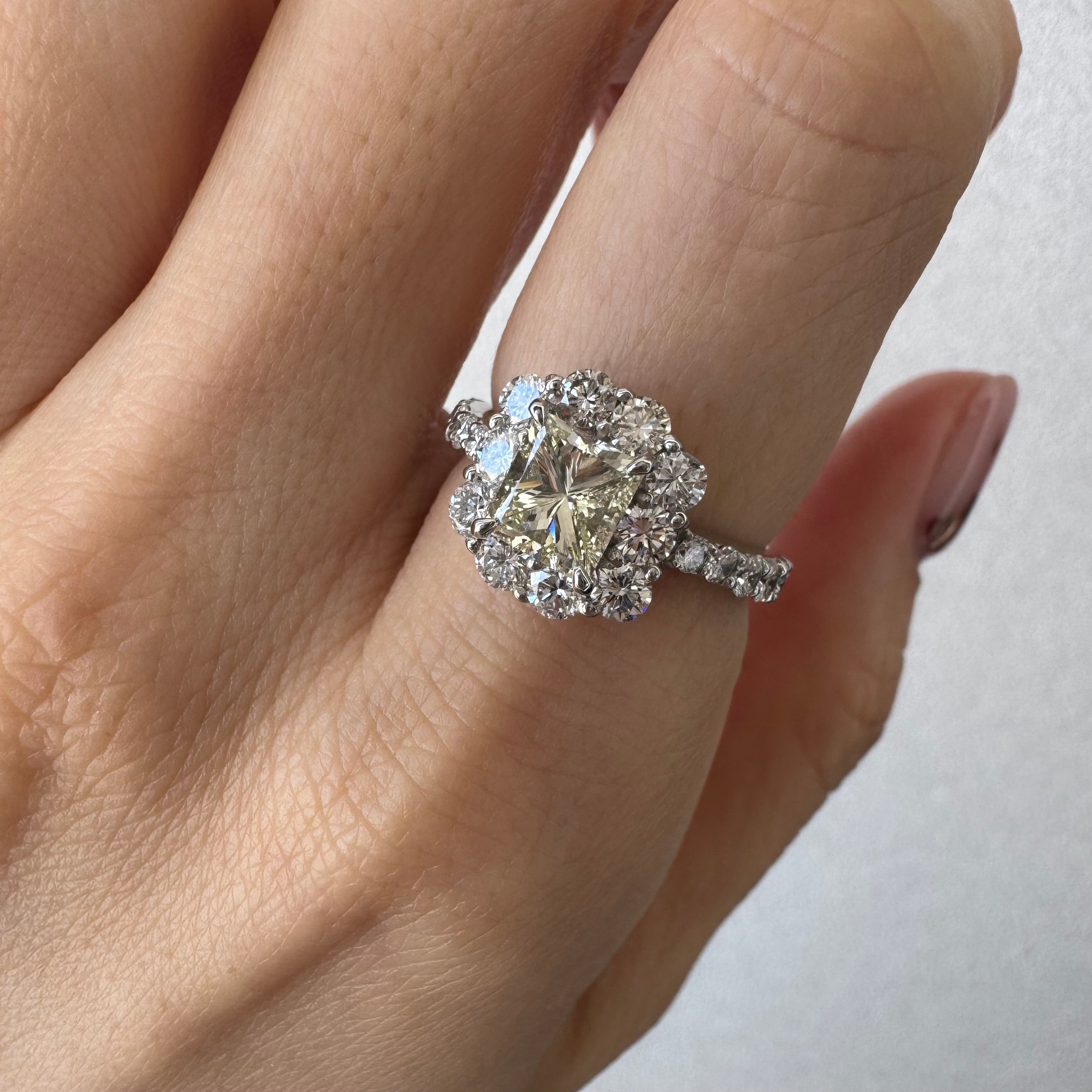 26［一点物］リング ダイヤ 1ct SQ PT