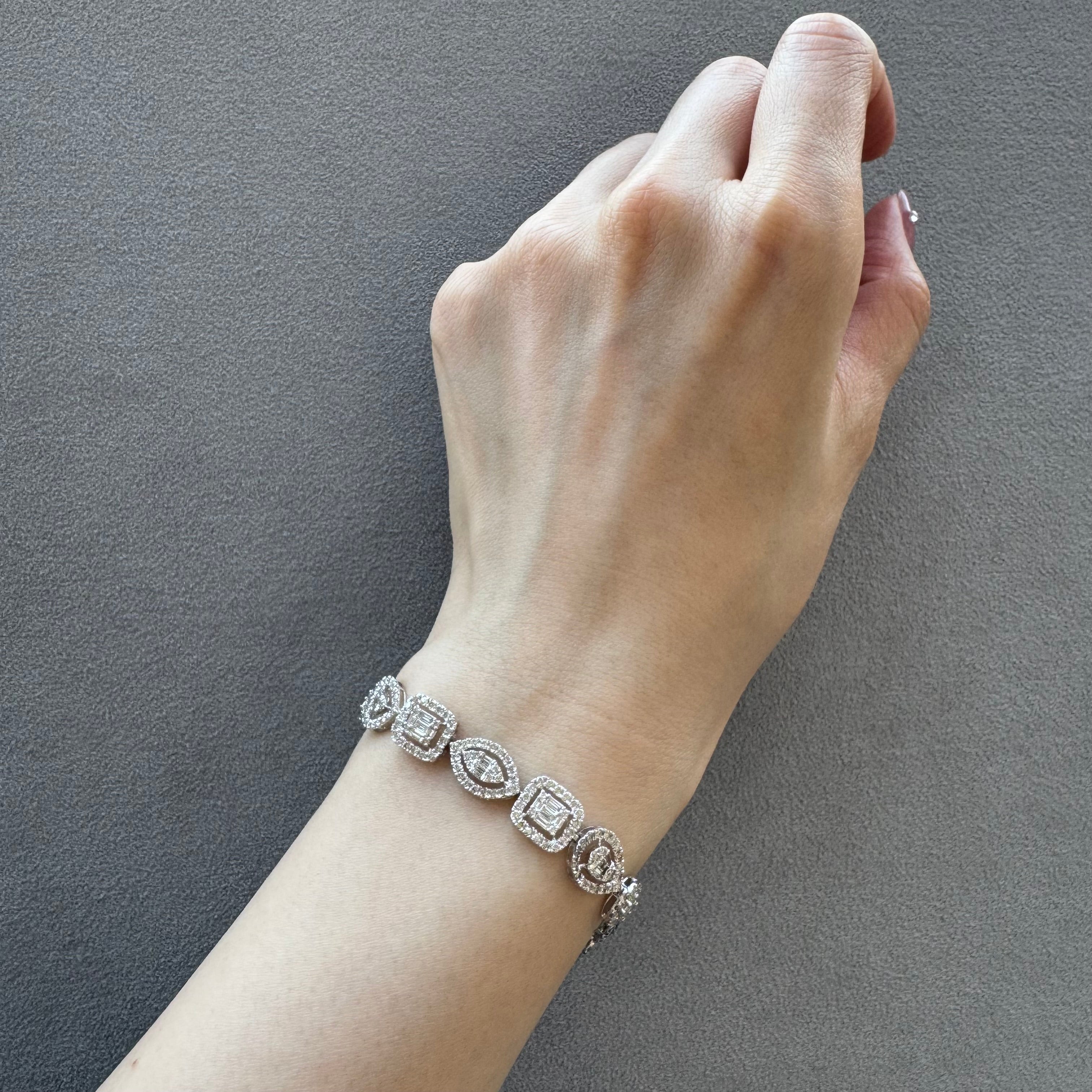 ［白夜の舞踏会］ブレスレット ダイヤ