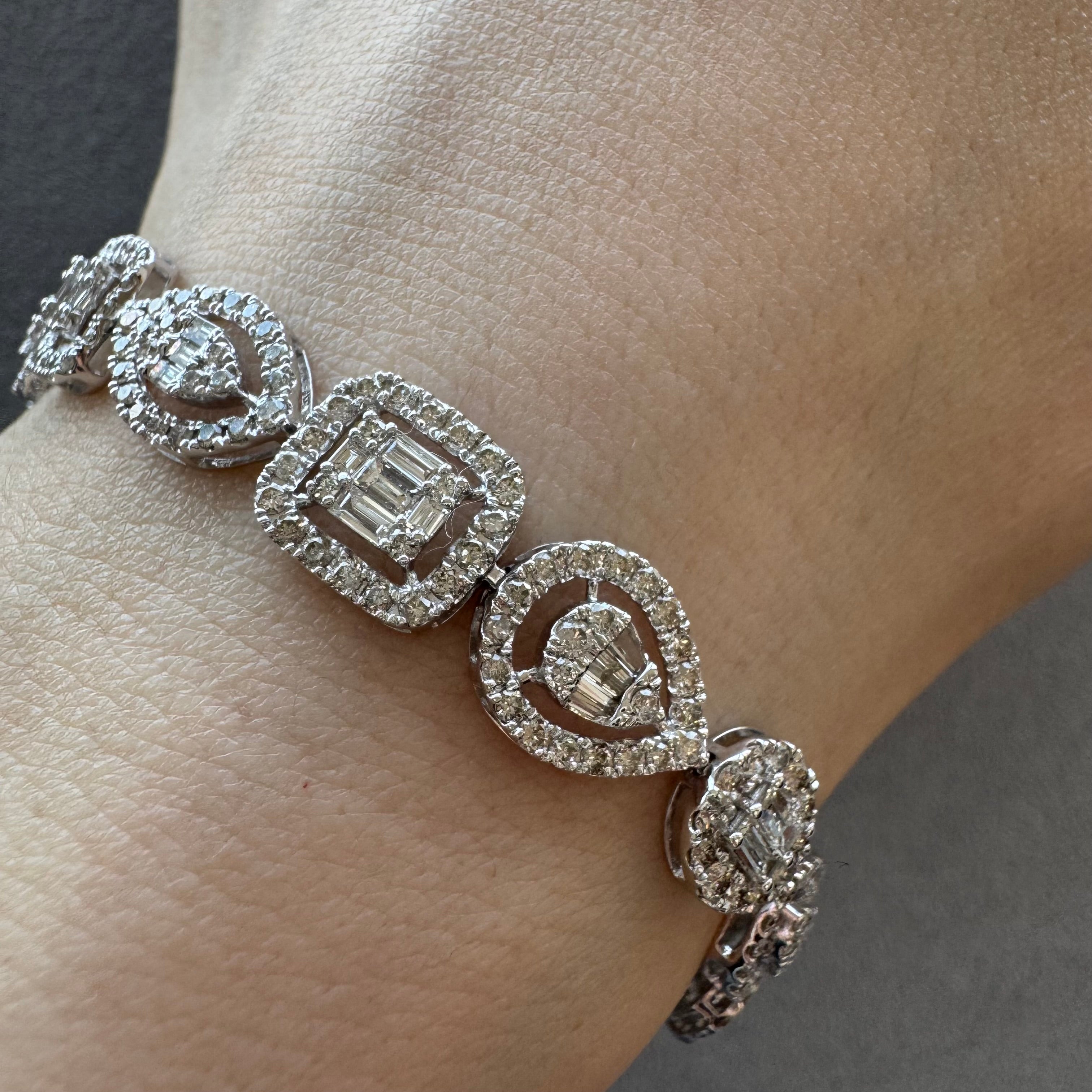 ［白夜の舞踏会］ブレスレット ダイヤ