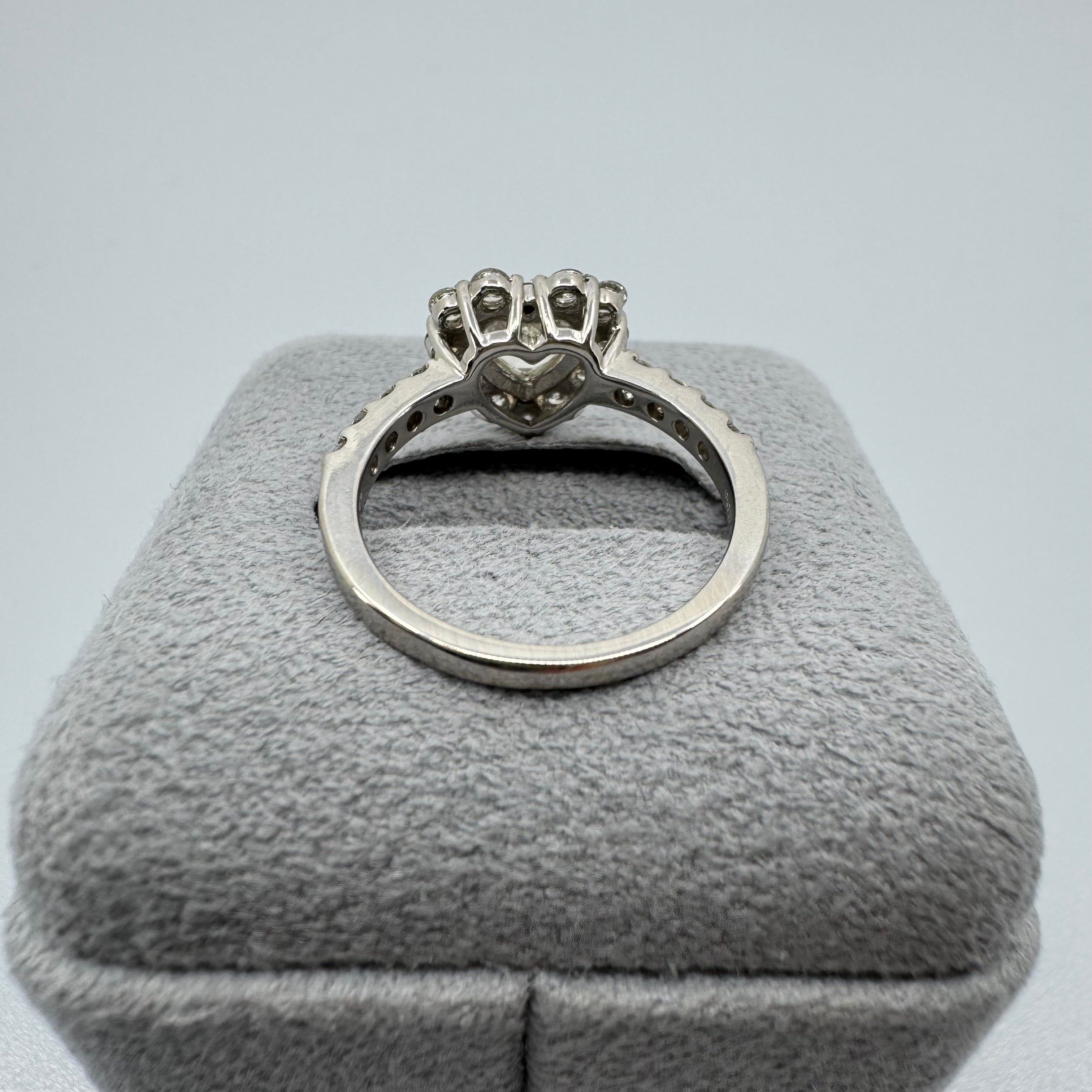 10［一点物］リング ダイヤ 1ct HS PT