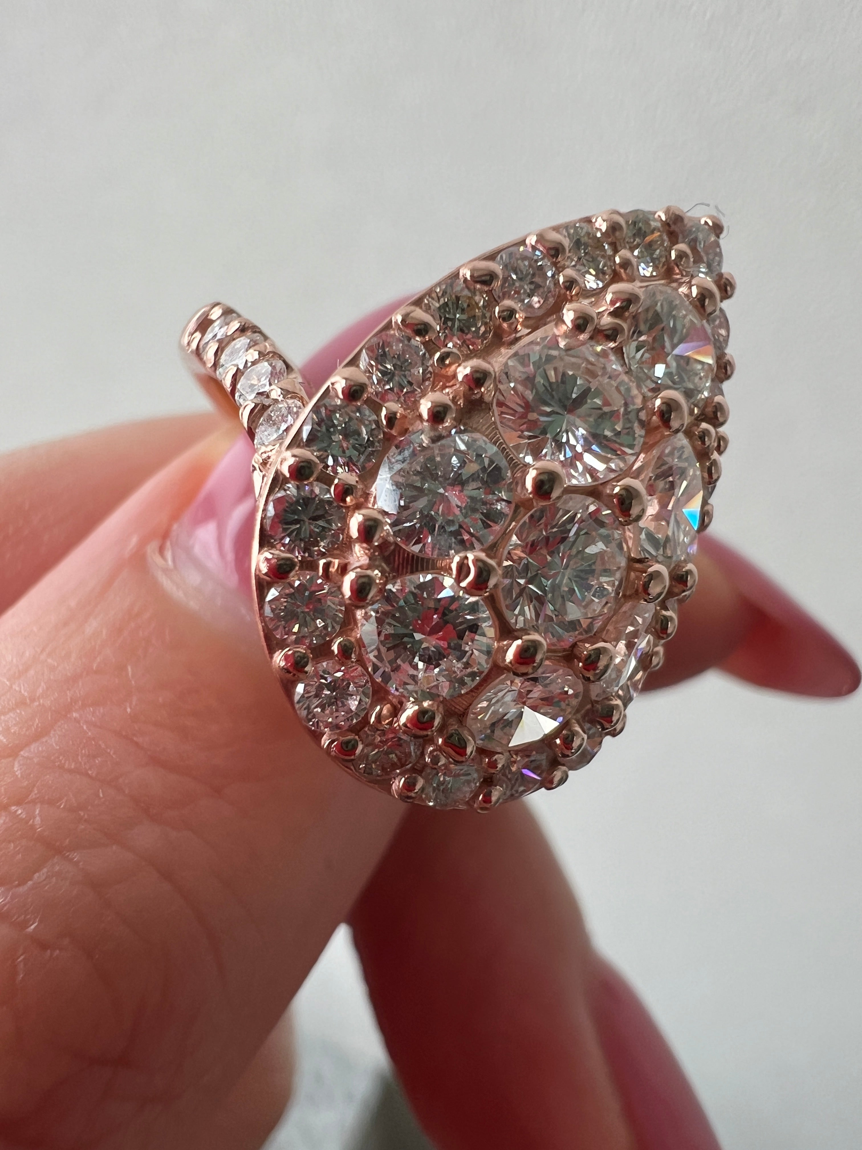 ［クレオパトラ］リング ダイヤ