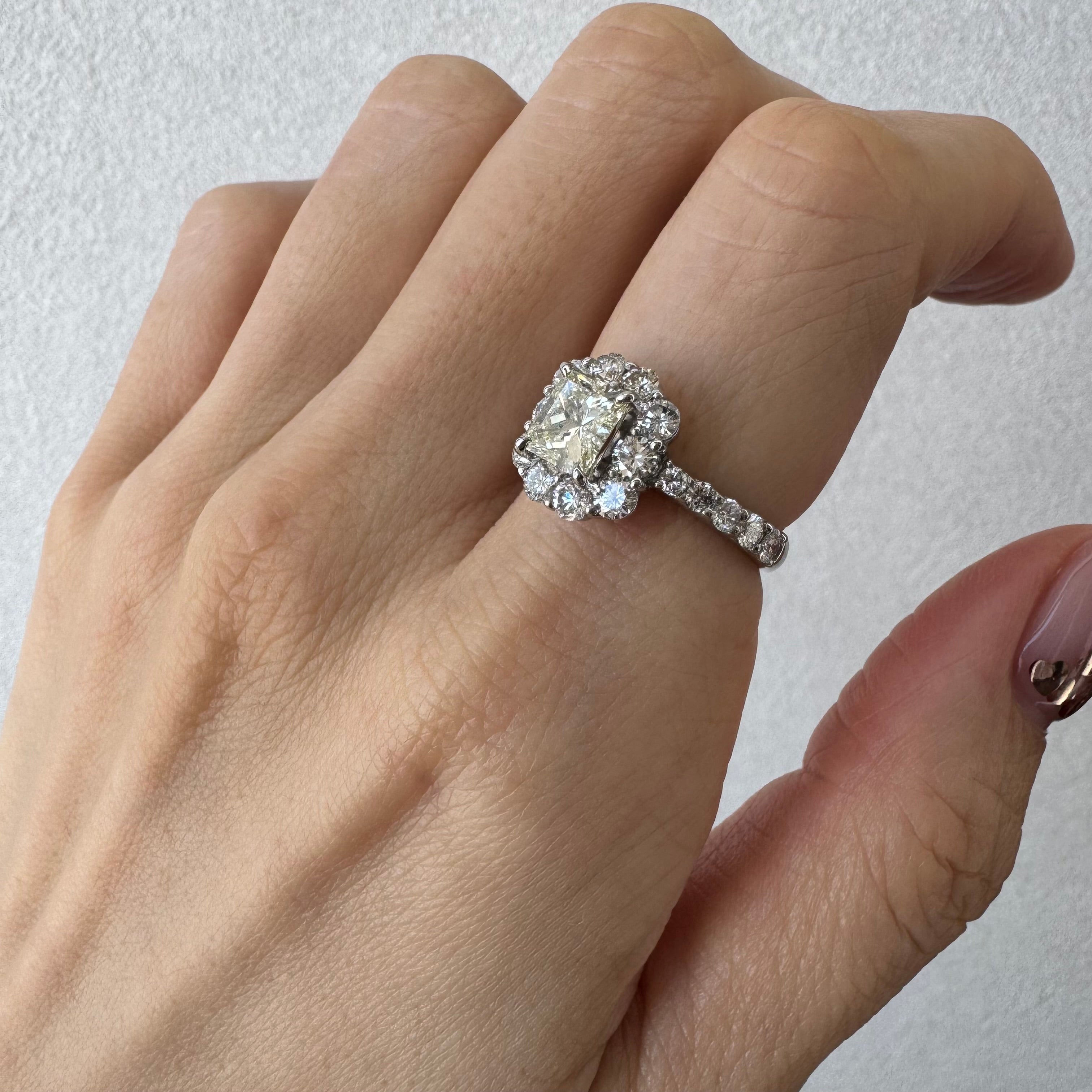 26［一点物］リング ダイヤ 1ct SQ PT