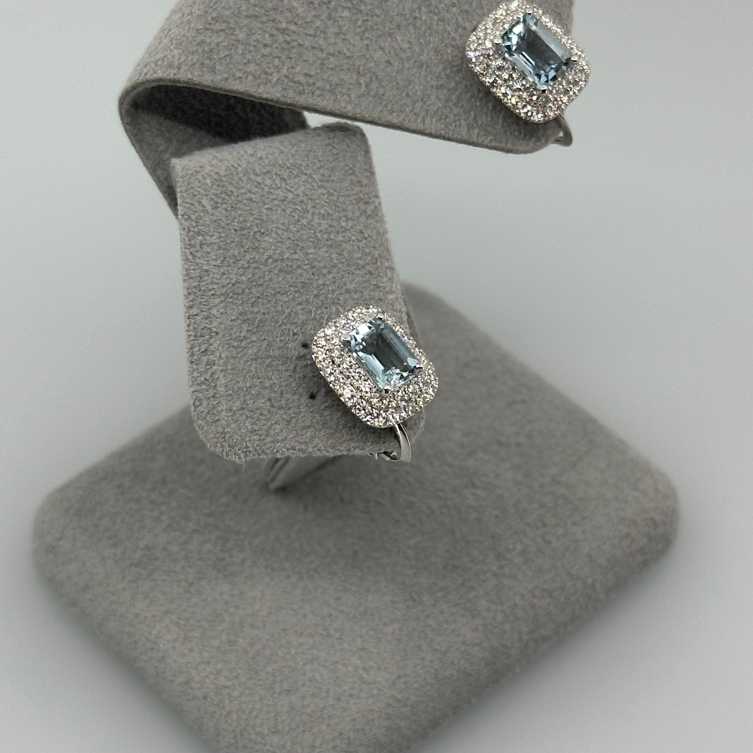 ［ヴォワール］ピアス クンツァイト/アクアマリン/ロンドンブルートパーズ