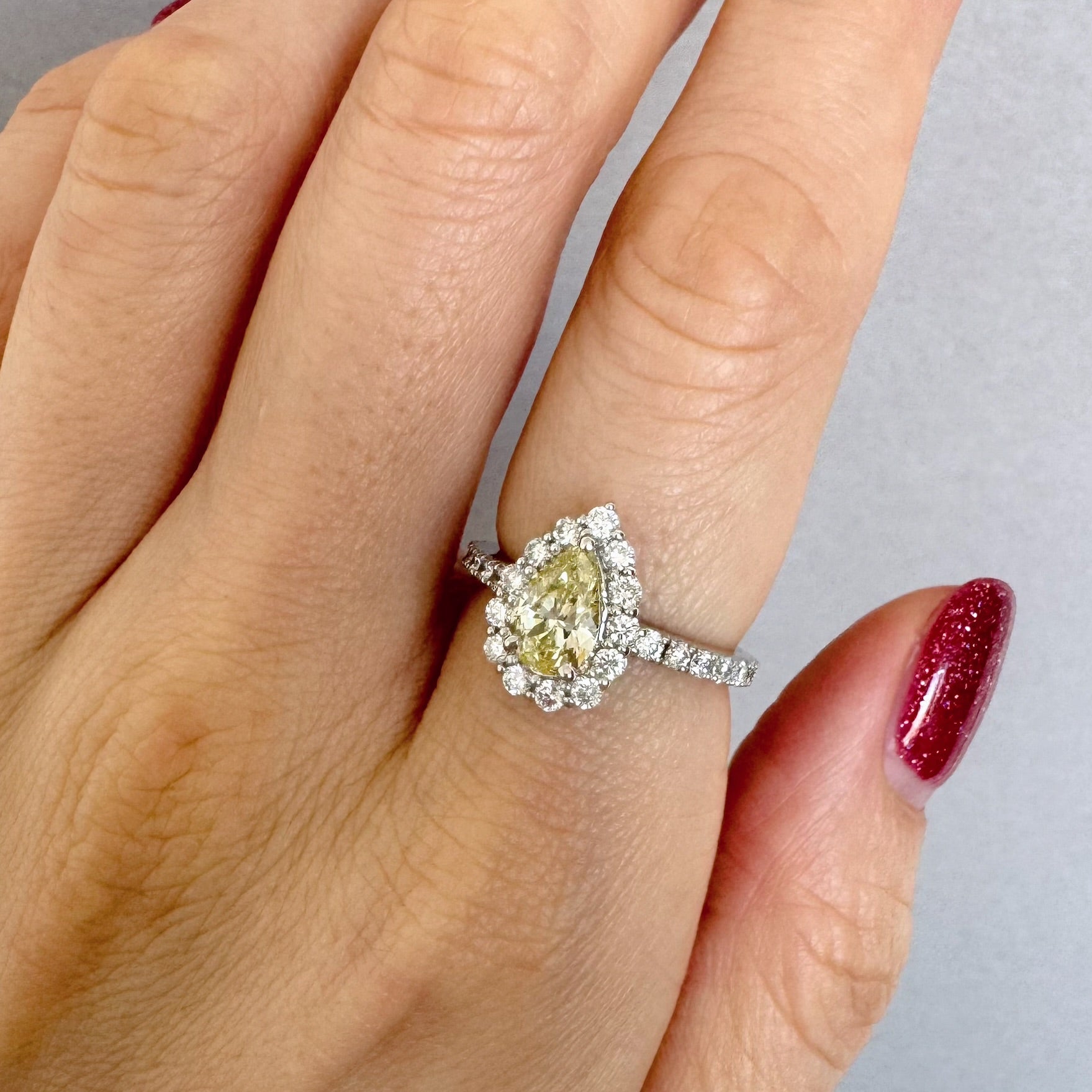 14［一点物］リング ダイヤ 1.0ct前後 PS PT