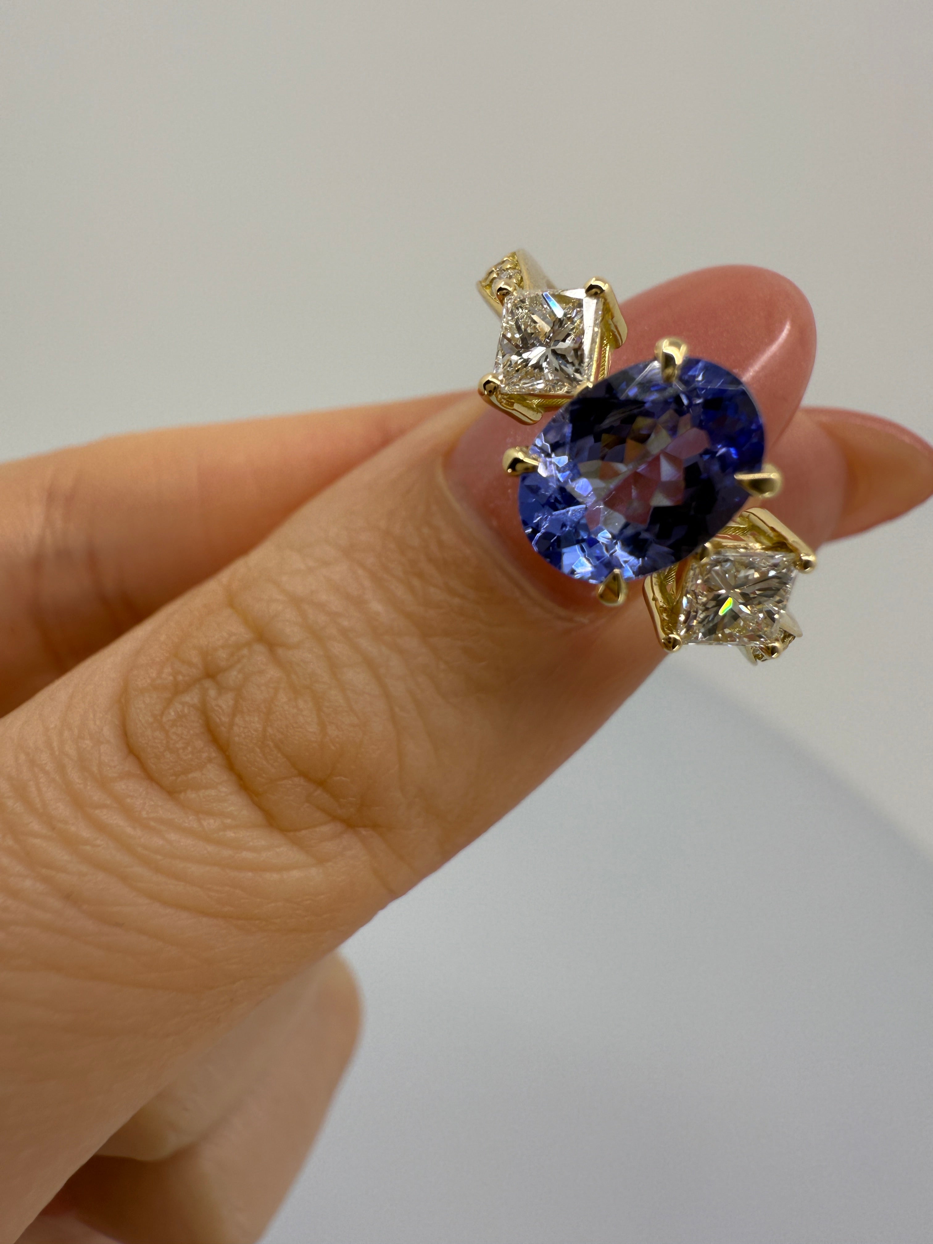 [新作/個数限定/フロレリゾン］リング タンザナイト