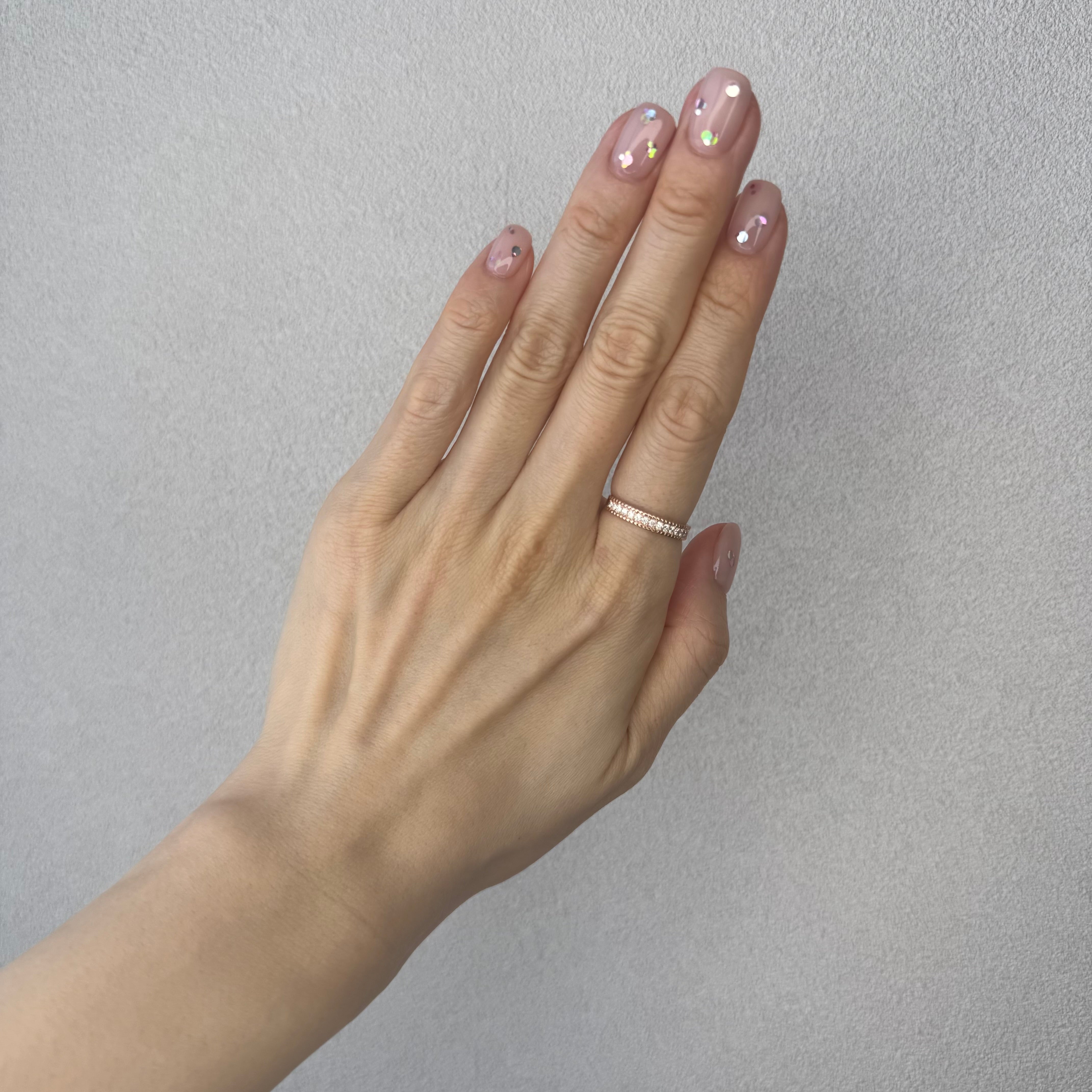 ［ミルフィーユ］ リング ダイヤ  0.2ct