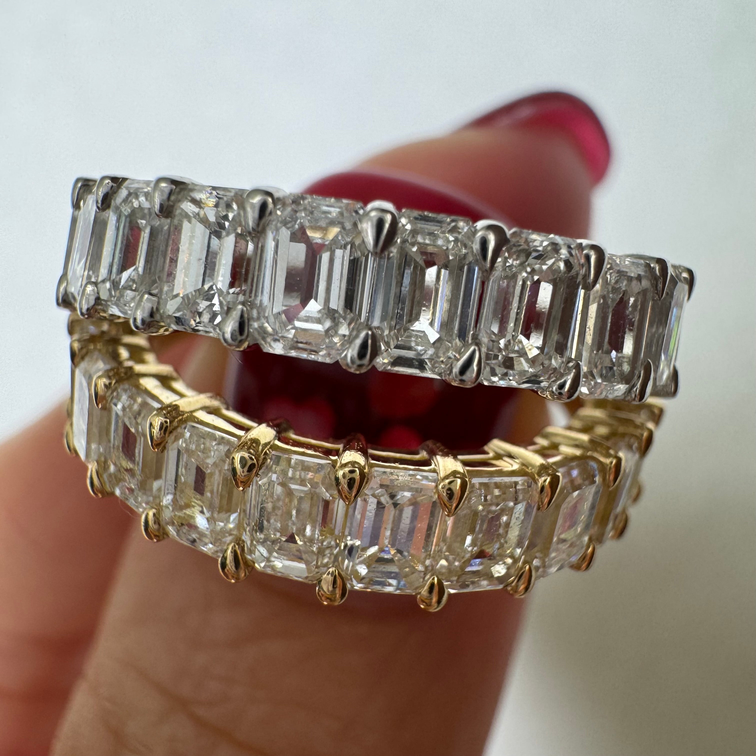 ［エクラ］リング ダイヤ 1pc0.2ct前後×10pc 1.8ct前後 EM