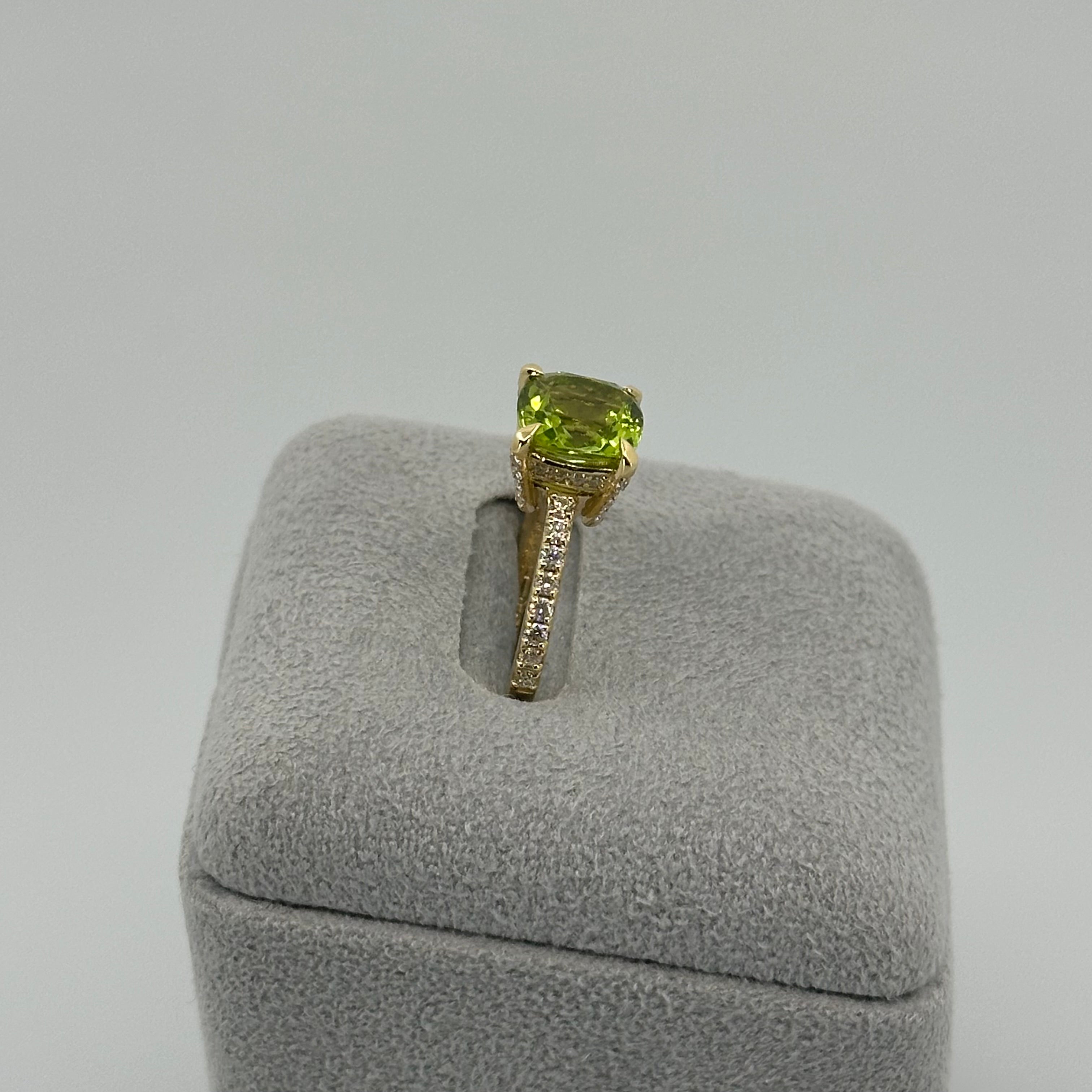 [新作/オンレール］リング ガーネット/モルガナイト/ペリドット