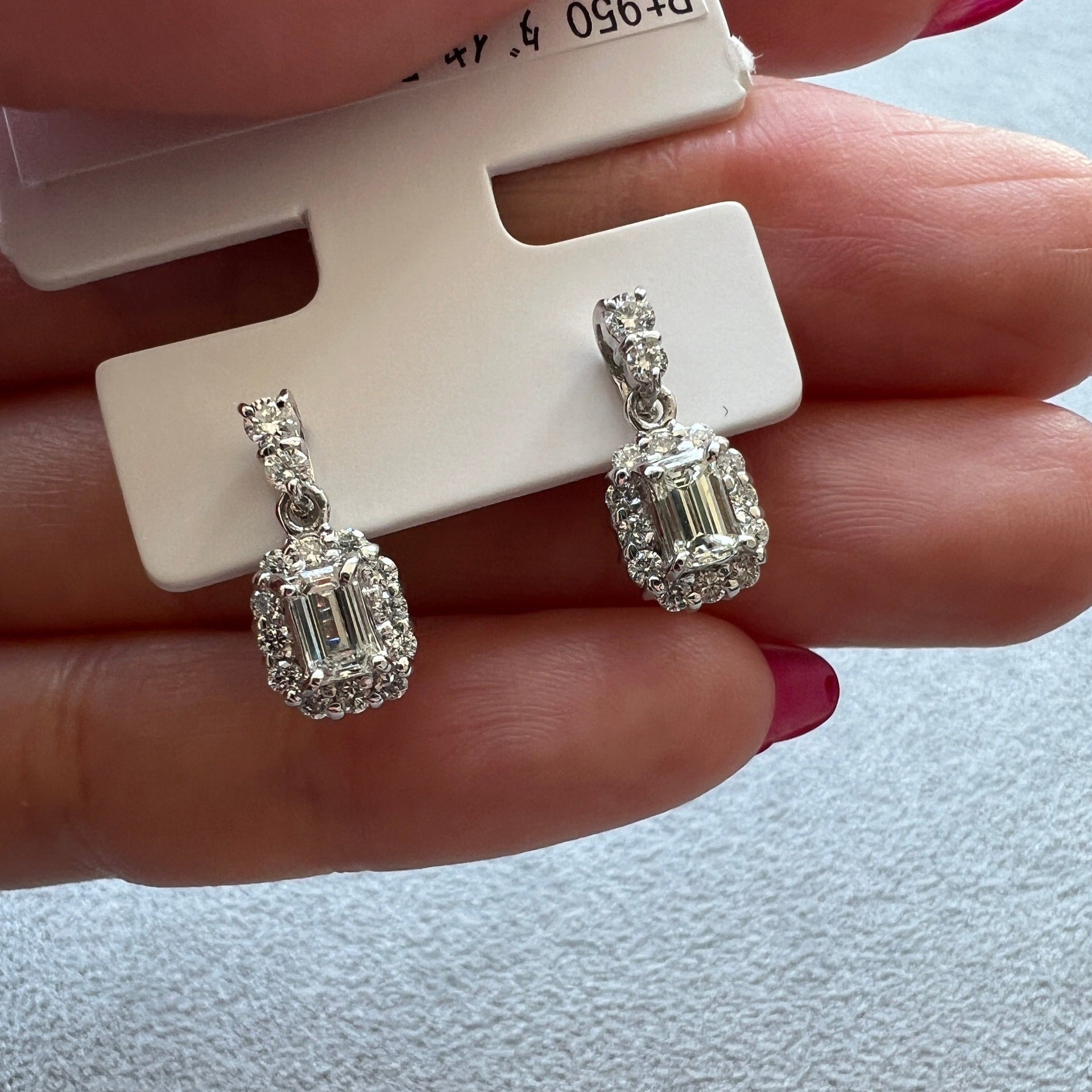 22-22】ダイヤモンド ピアス D0.402ct 灯せ
