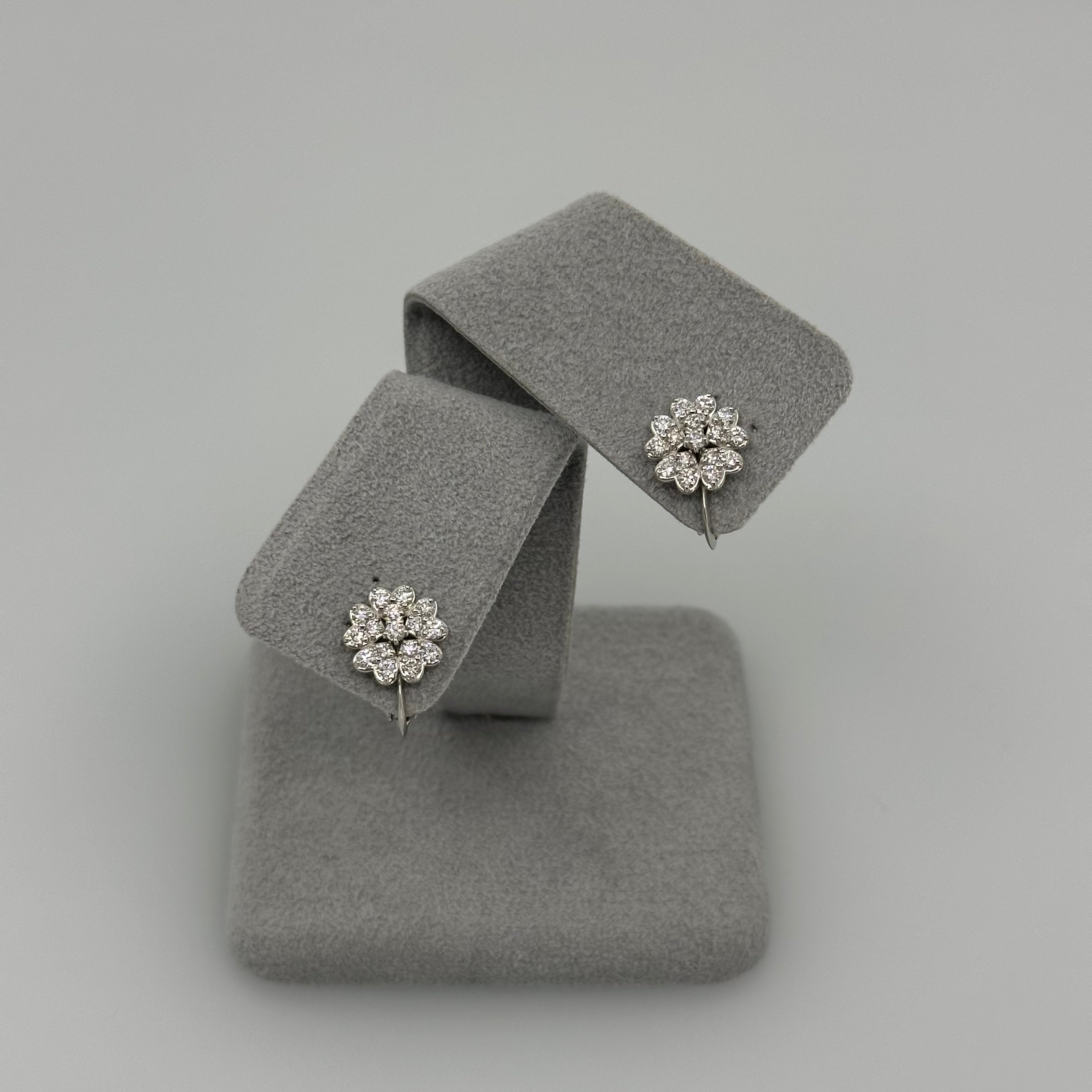 ［桜草の恋］ピアス ダイヤ