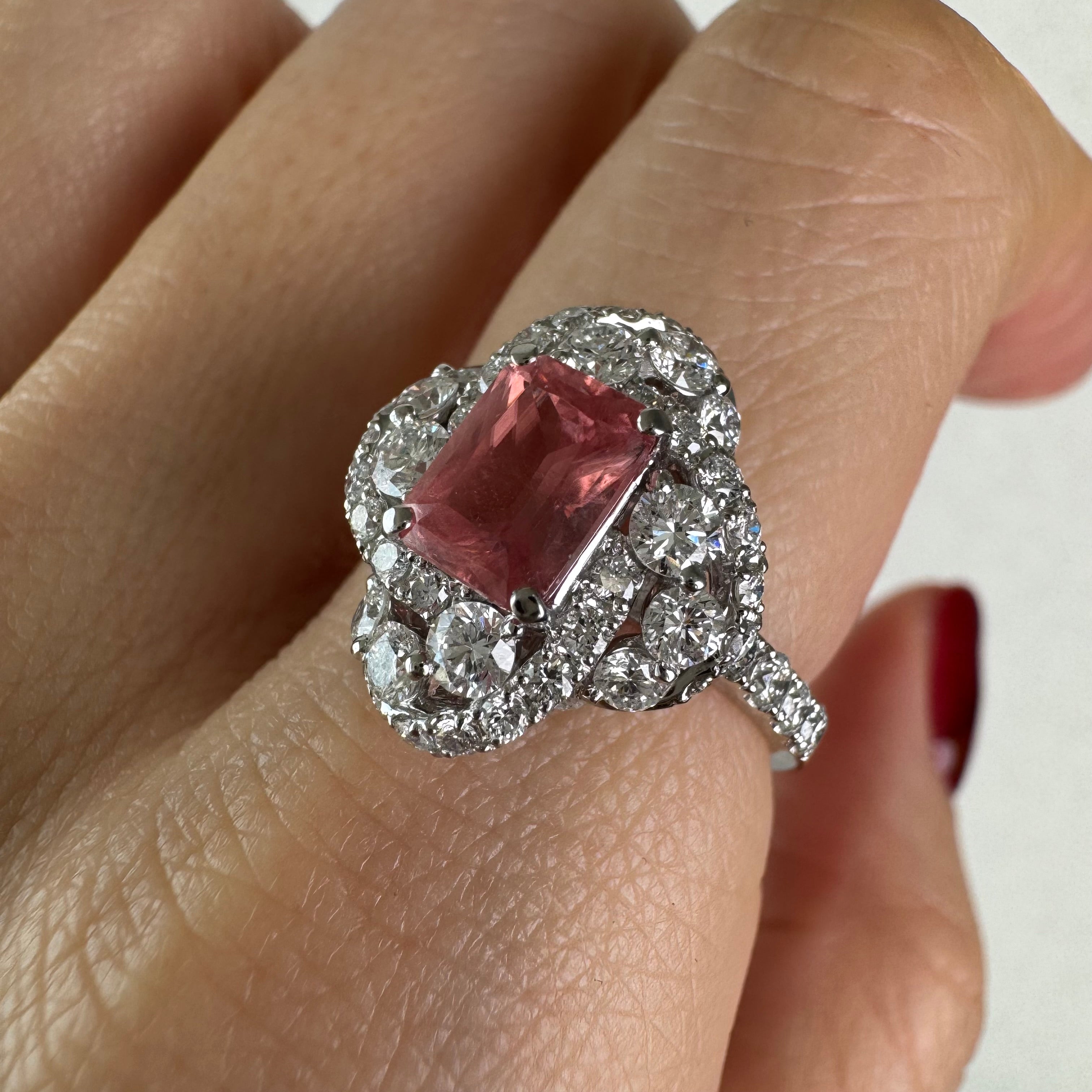 ［プリマドンナ］リング ロードクロサイト 1.3ct前後 SQ