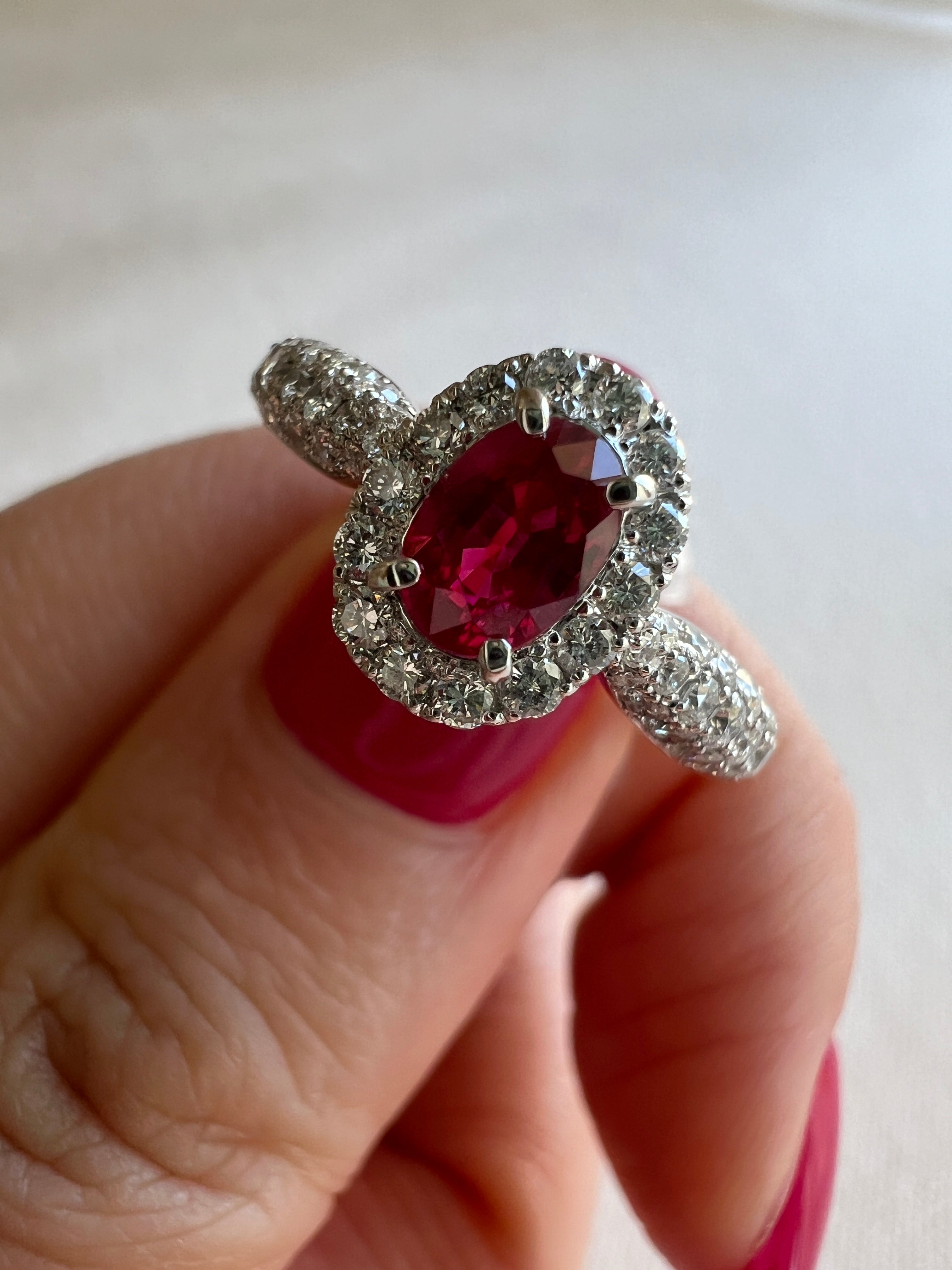 ルビーの水遊び