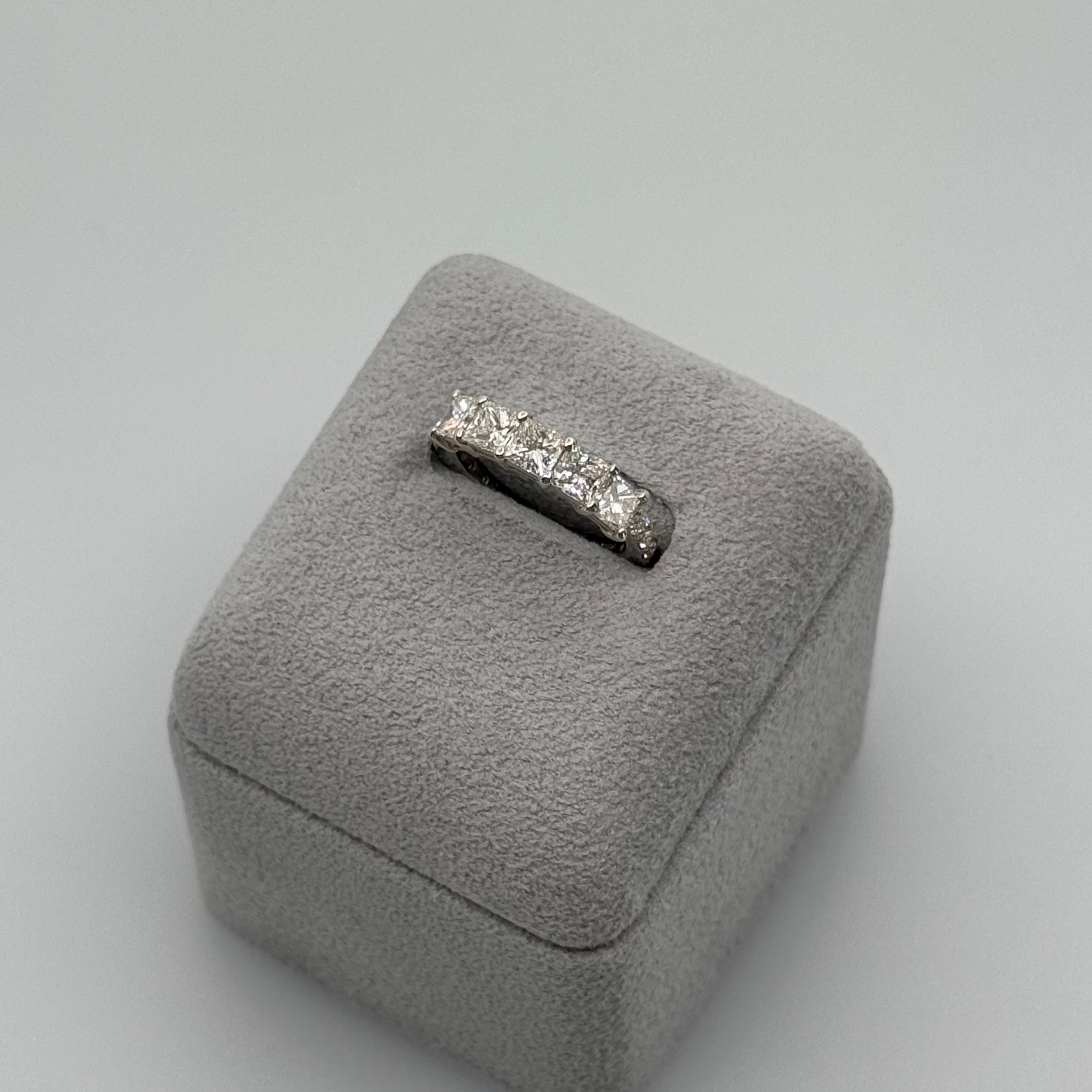 ［ダイアナ/ハーフエタニティ］リング ダイヤ 1pc0.3ct×5pc PR