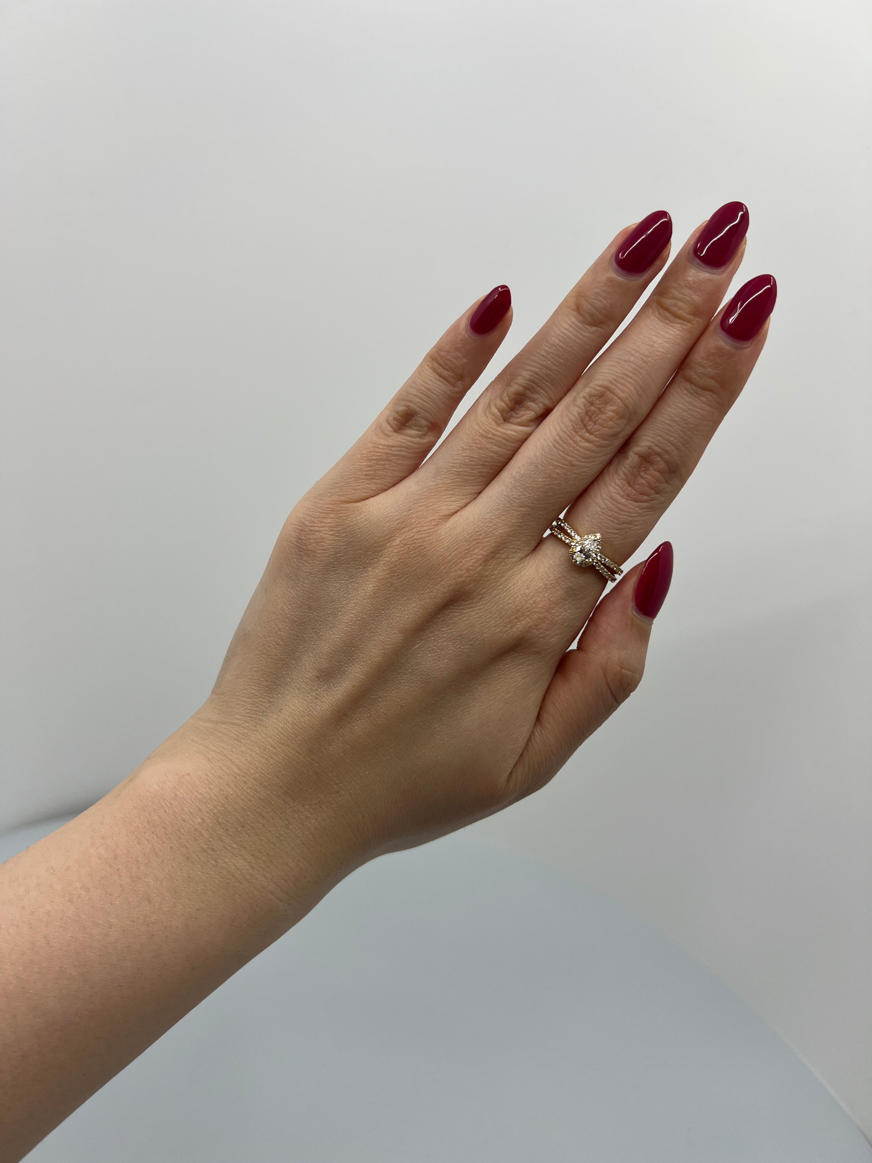 32［一点物］リング ダイヤ 0.3ct PS PT