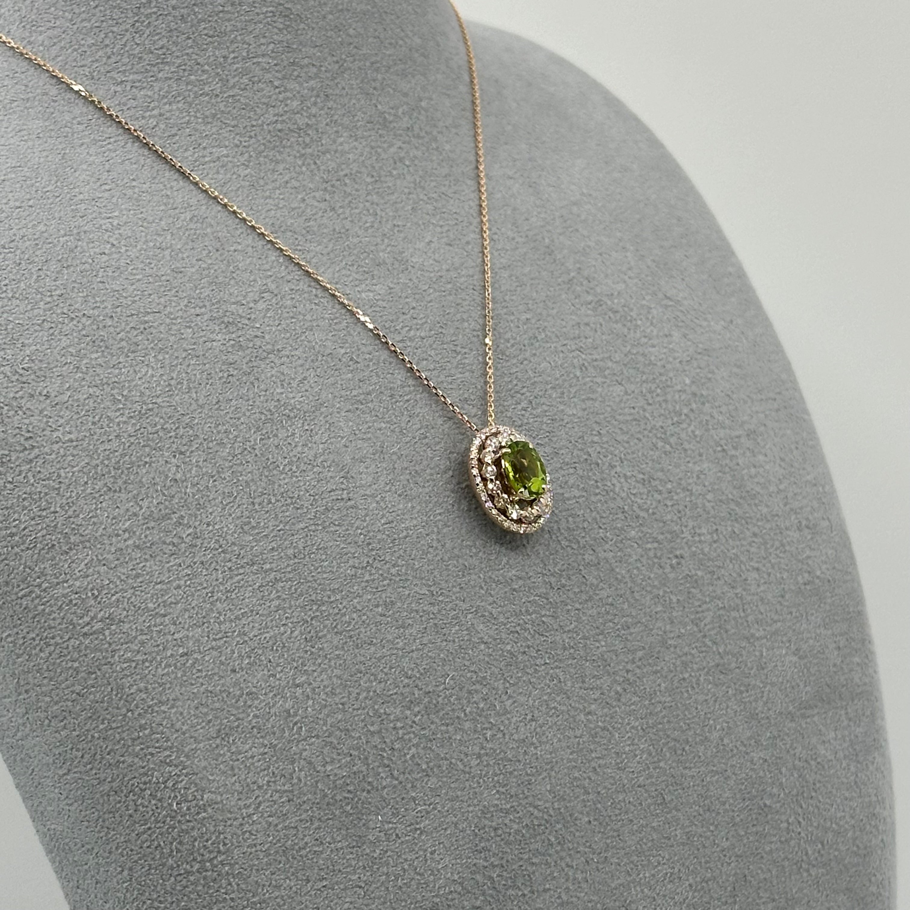 ［ソレイユ］ネックレス ペリドット