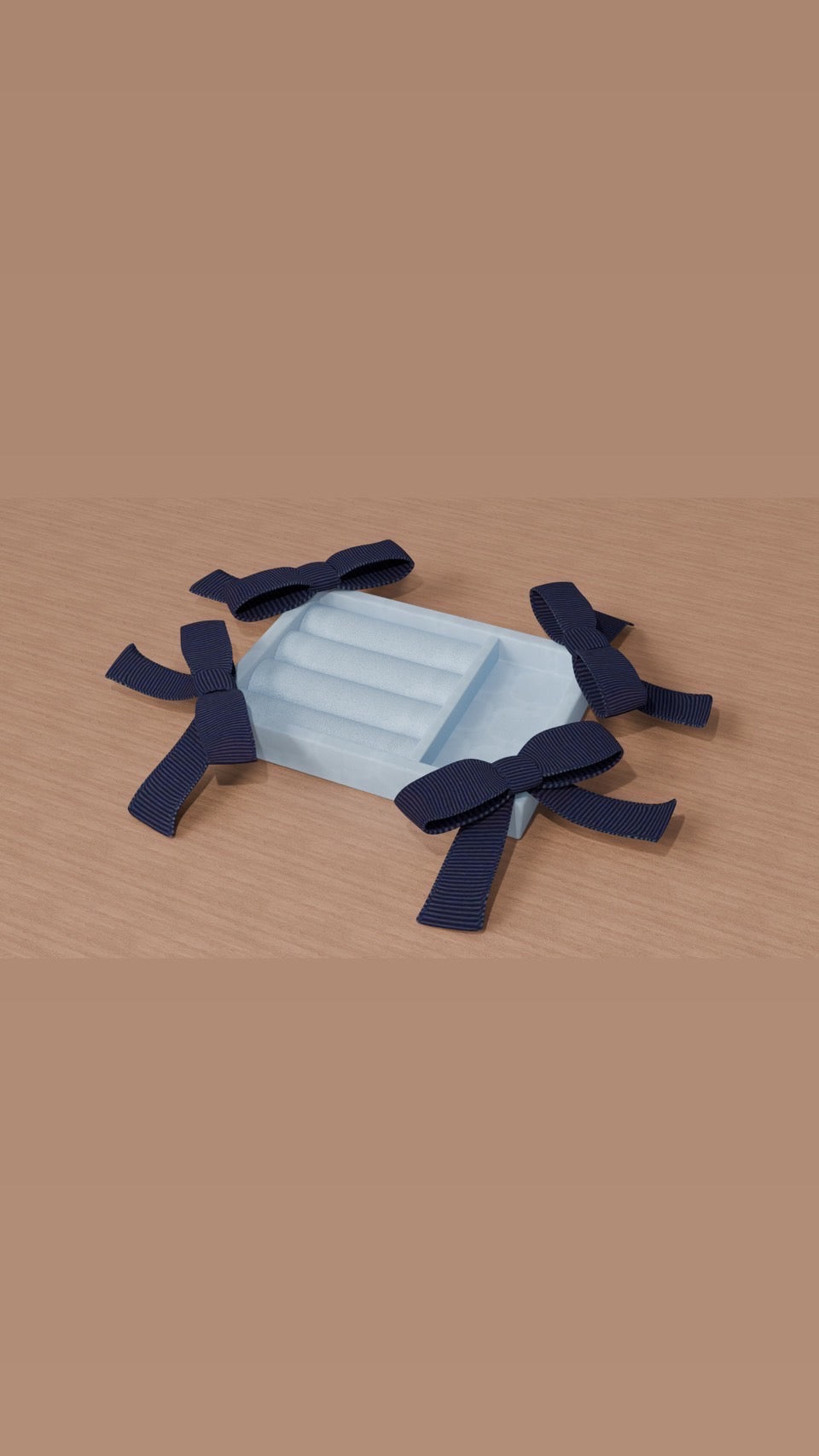 ルビーの水遊び