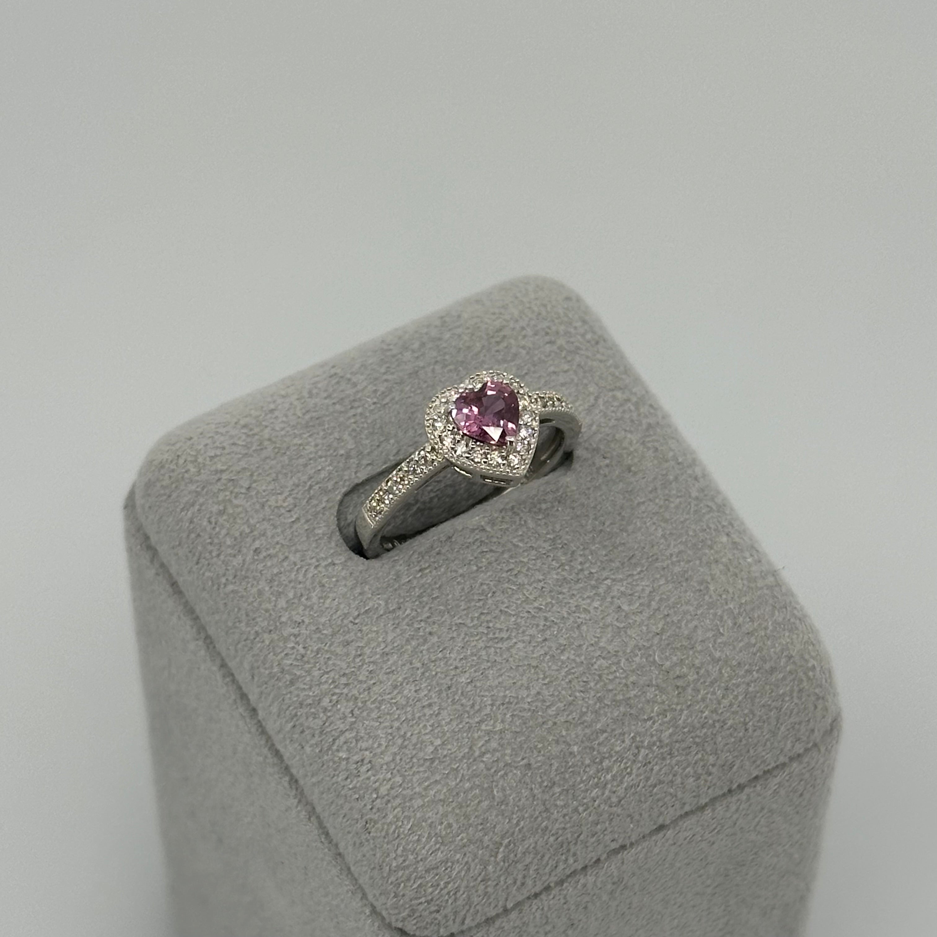 [一点物］リング  ファンシーサファイア