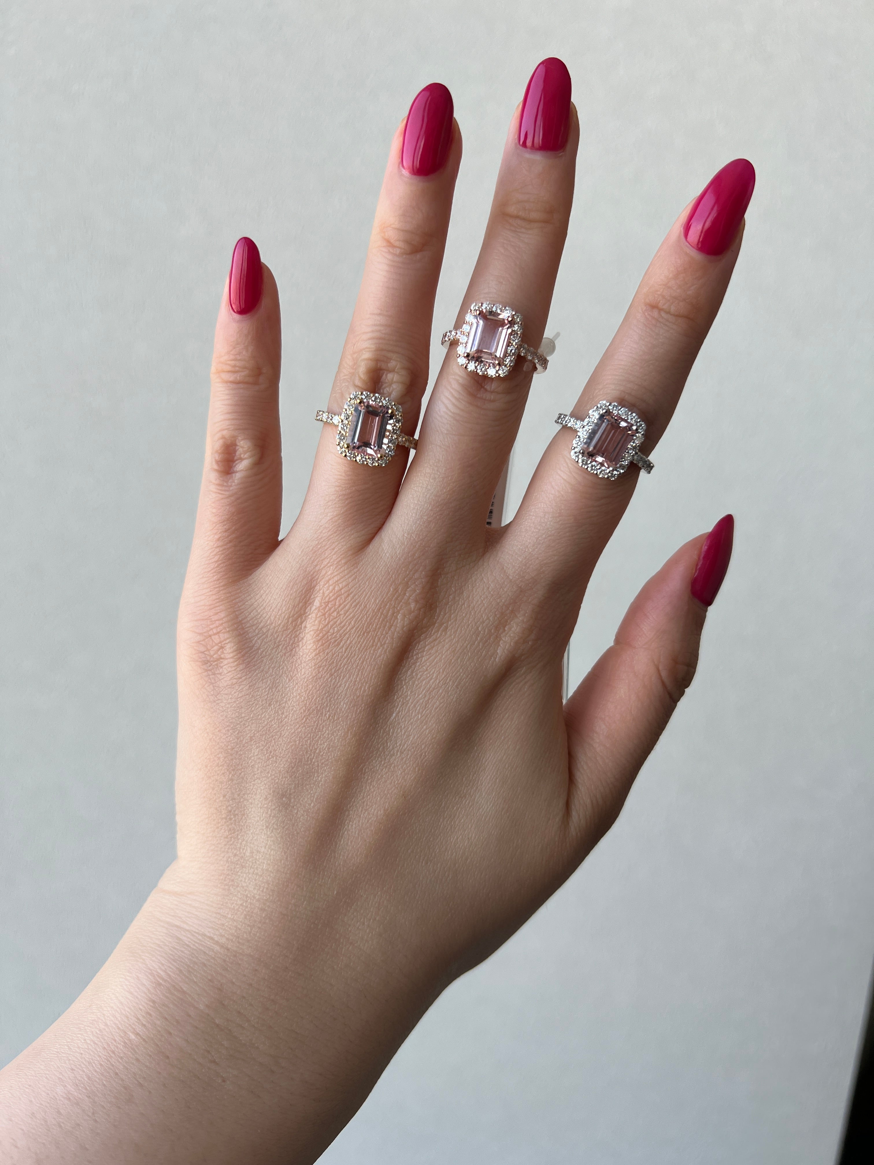 ［春色の夢］リング モルガナイト