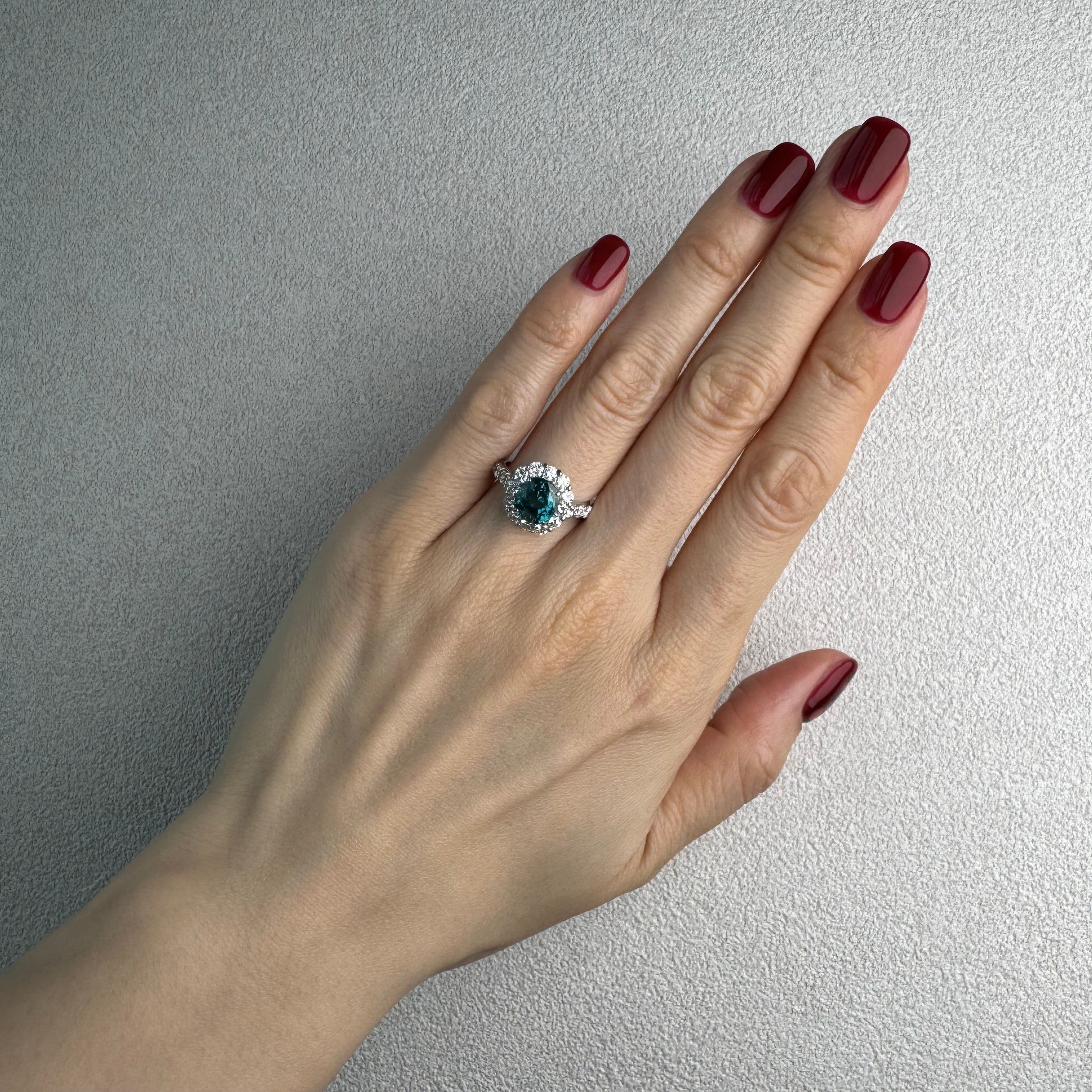 167［一点物］リング ジルコン 4.4ct前後 OV PT