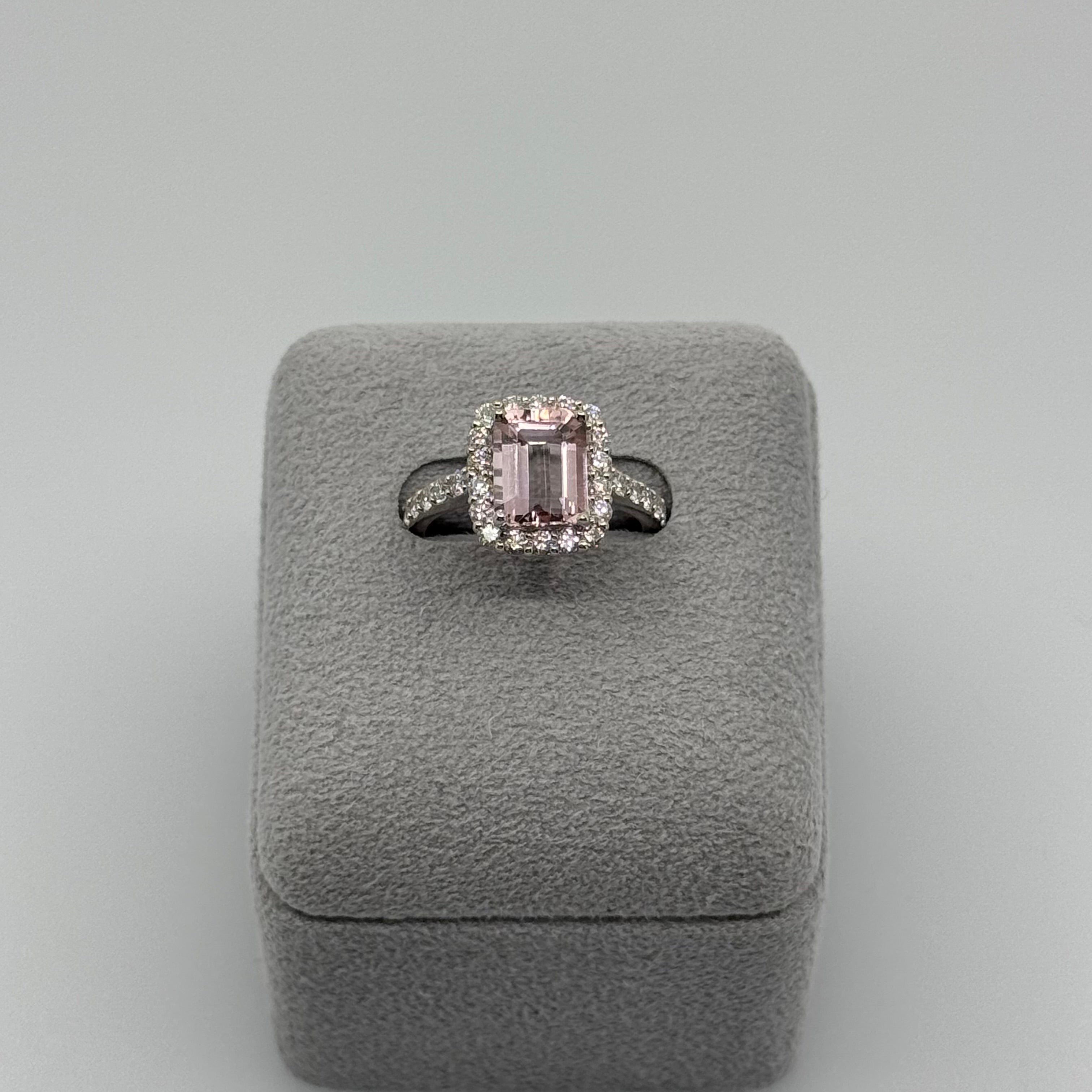 ［春色の夢］リング モルガナイト