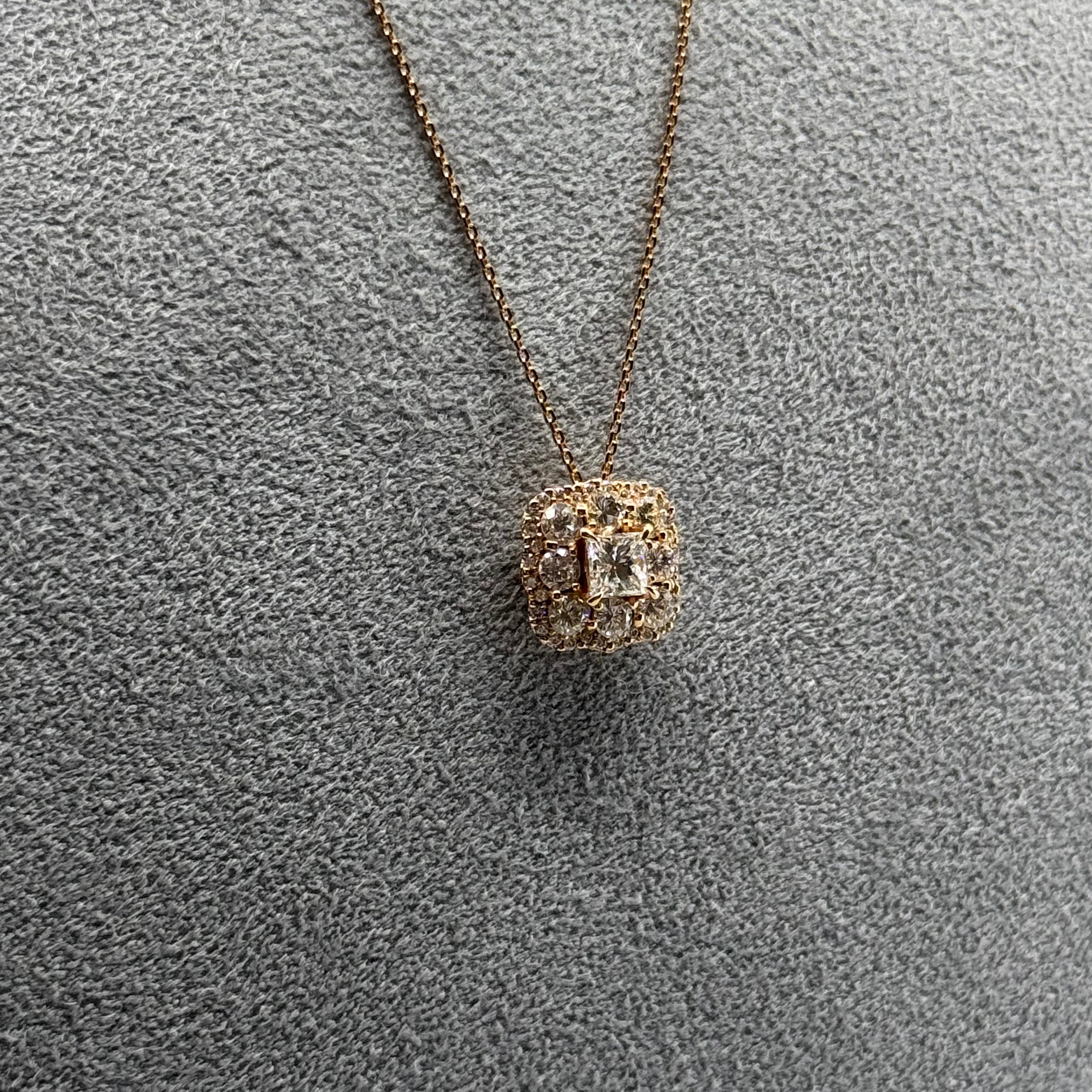 ［ブーケ］ネックレス ダイヤ